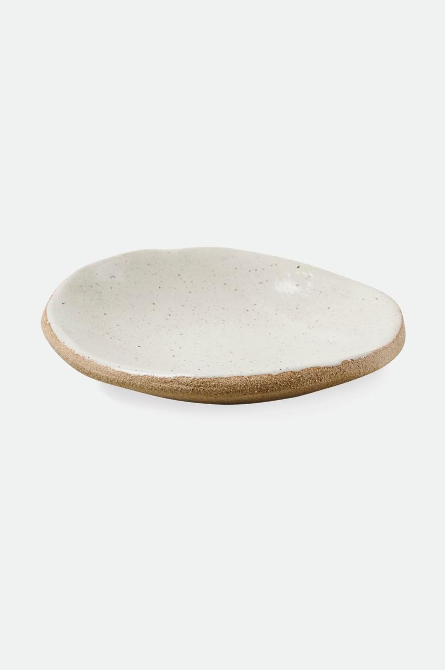 Accesorios Brixton O-M Hand Crafted Cerámico Catch All Dish Unisex Beige | XFRJ04381