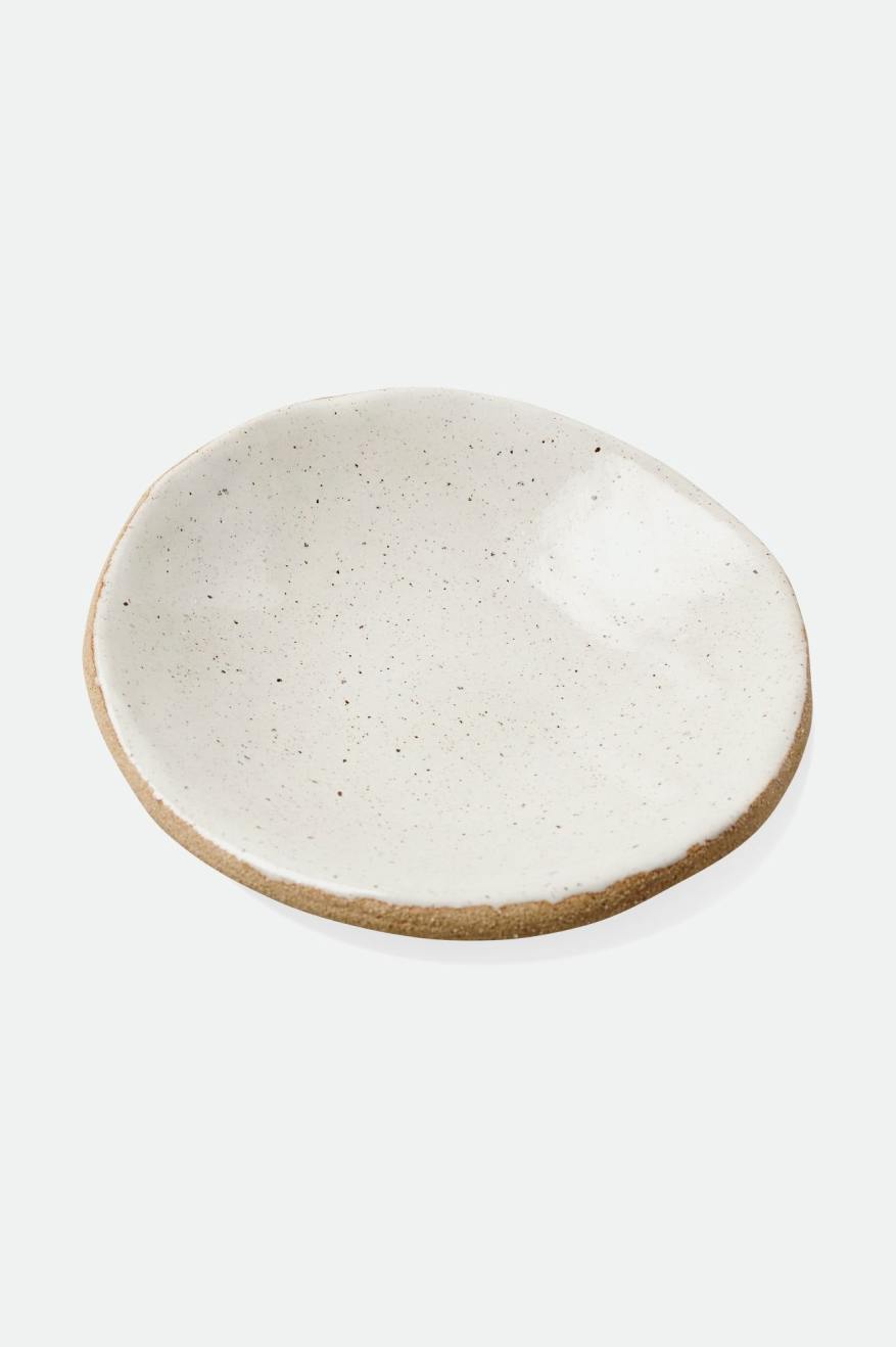 Accesorios Brixton O-M Hand Crafted Cerámico Catch All Dish Unisex Beige | XFRJ04381