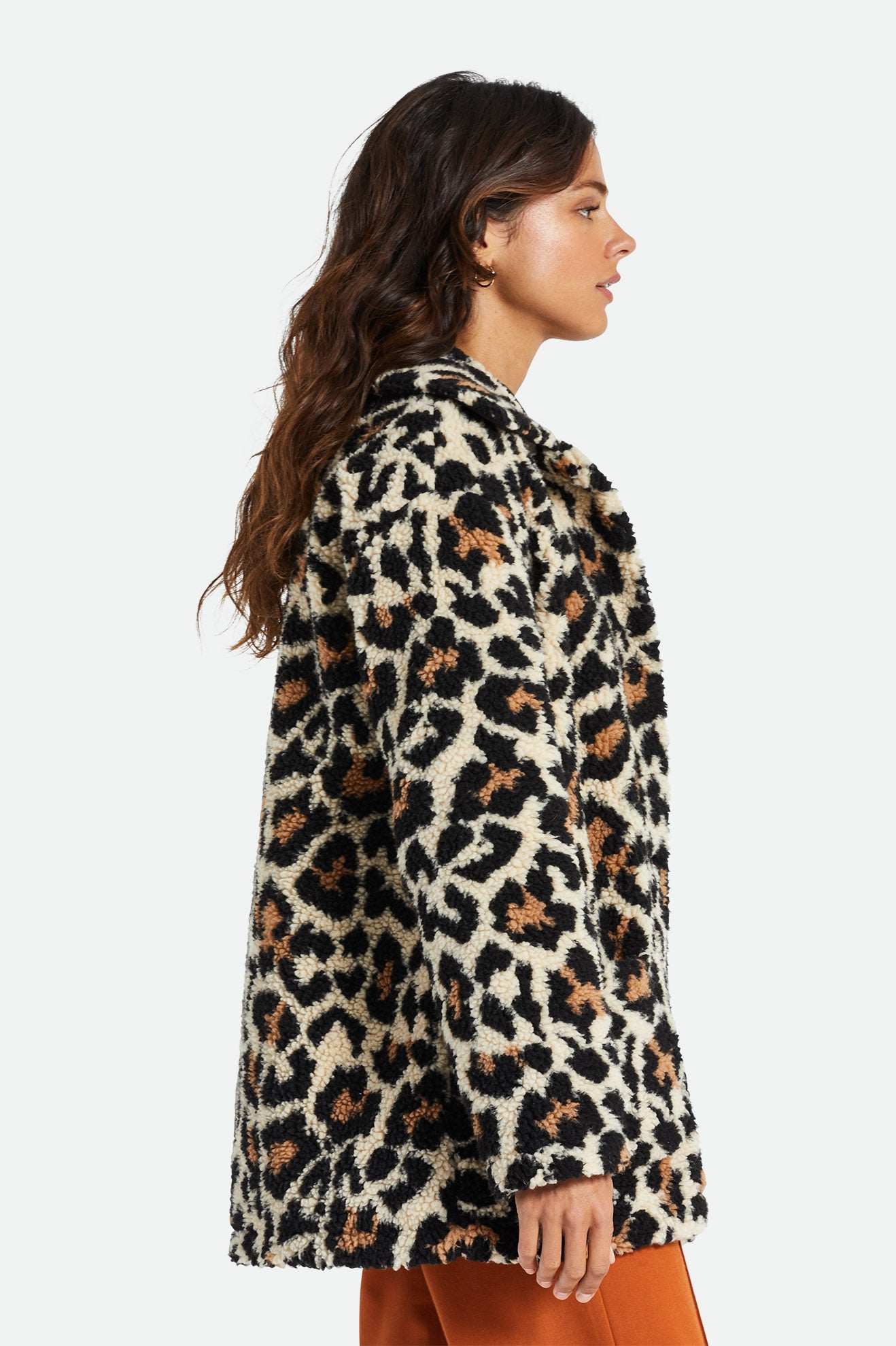 Chaquetas Brixton Bern Mujer Leopardo | UGBE40217