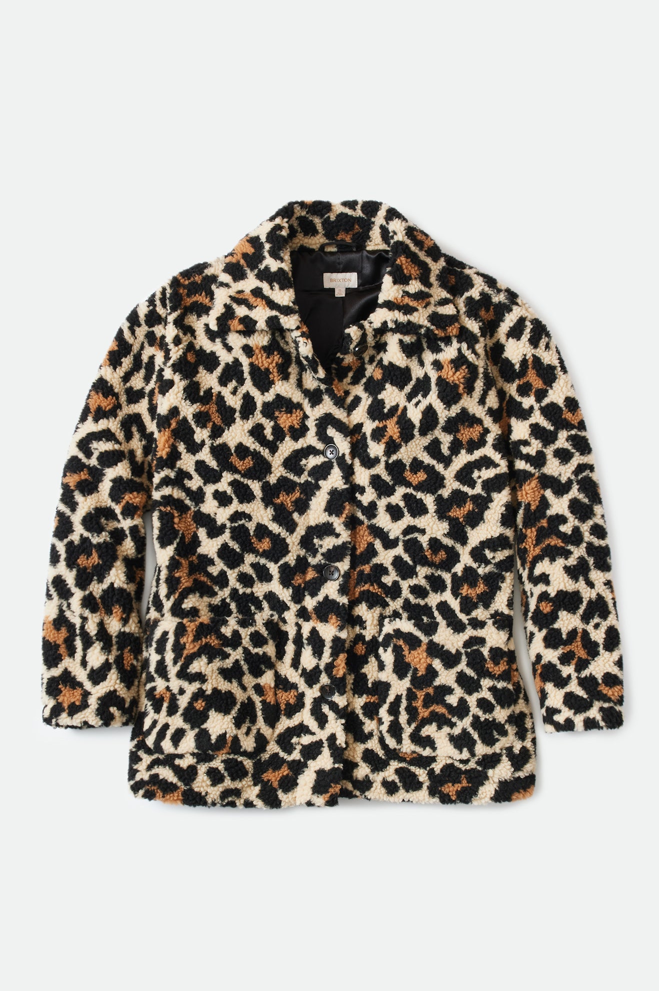 Chaquetas Brixton Bern Mujer Leopardo | UGBE40217