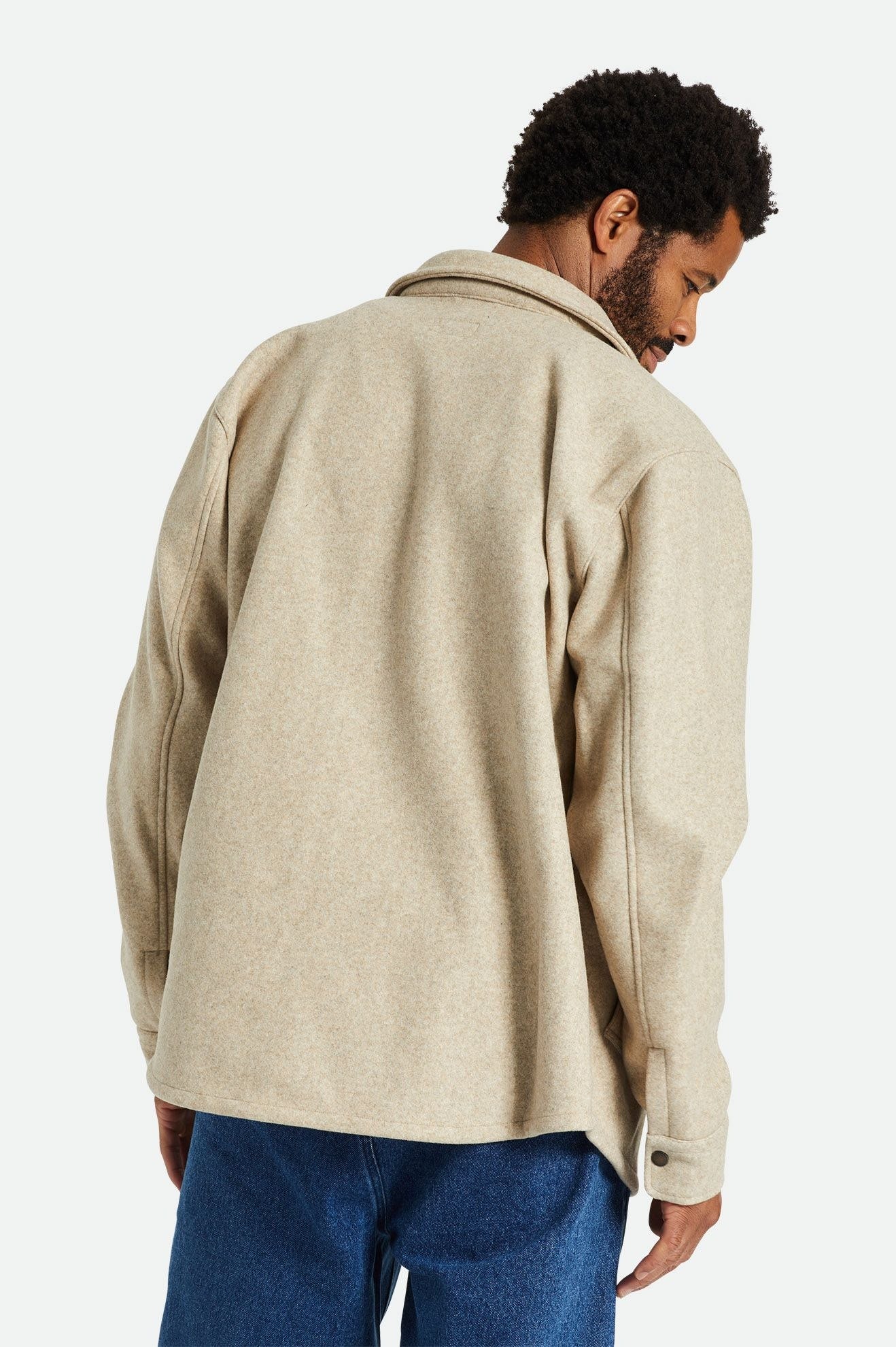 Chaquetas Brixton Durham Reserve Hombre Beige | CGMK08543