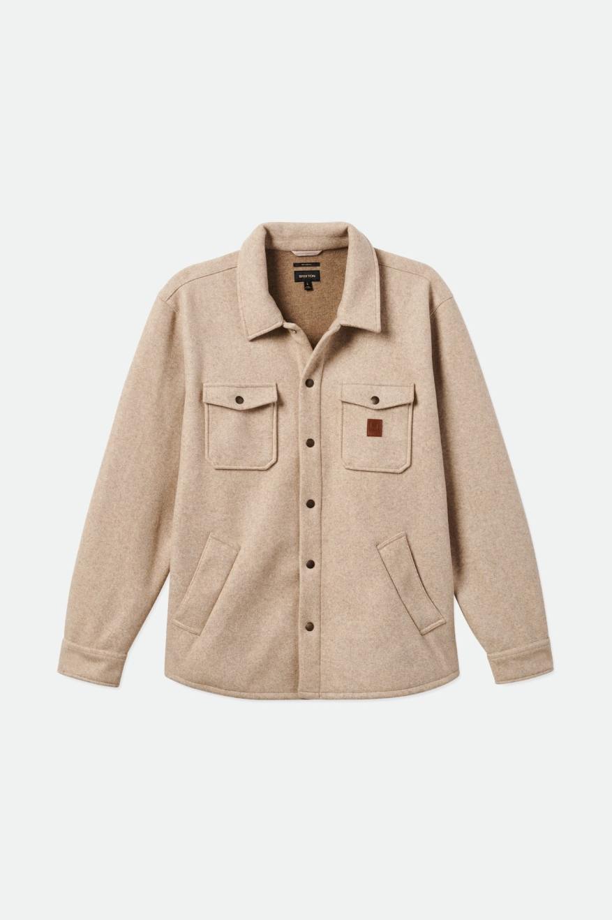 Chaquetas Brixton Durham Reserve Hombre Beige | CGMK08543