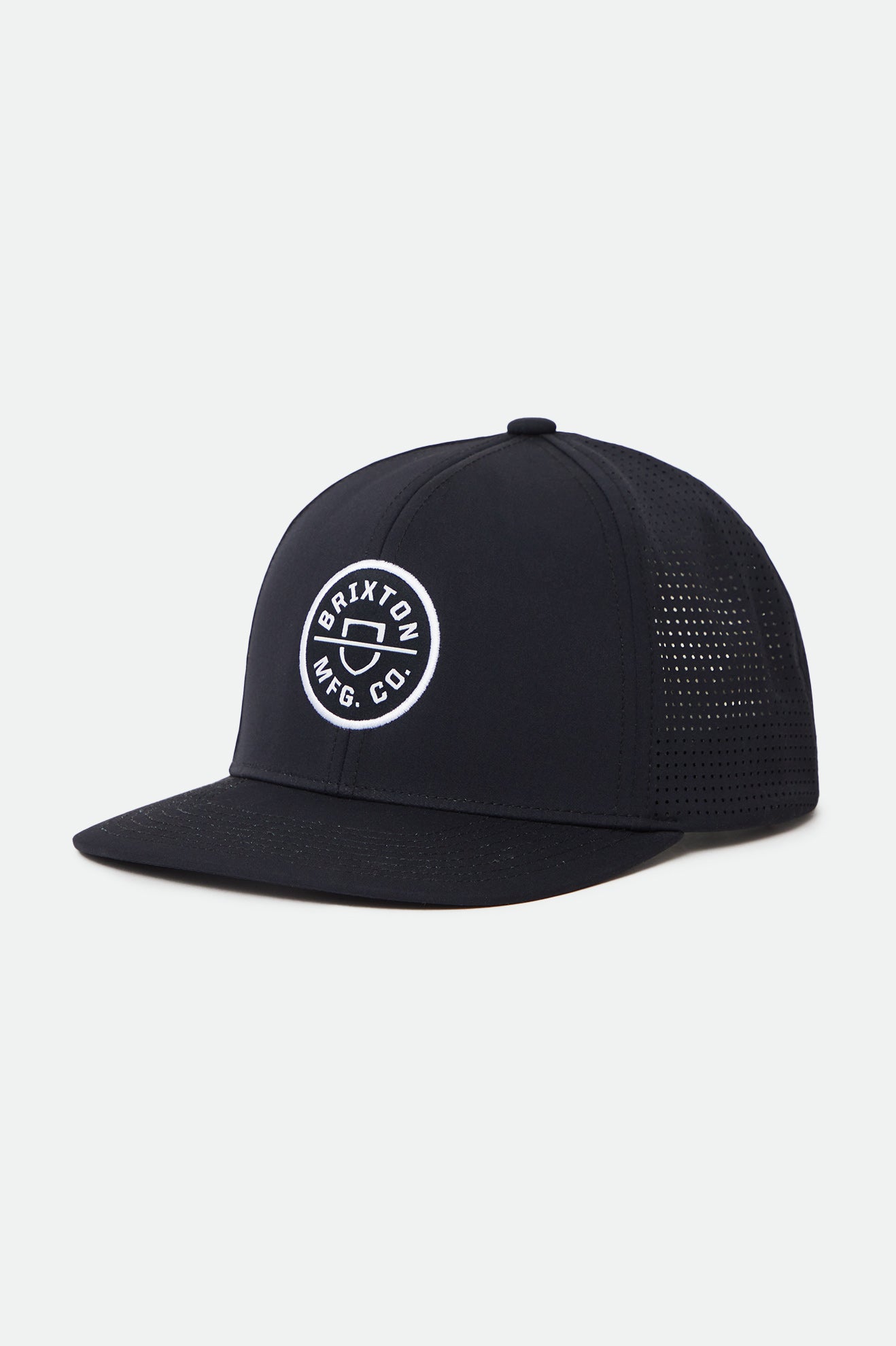 Gorras Brixton Crest Netplus MP Hombre Negras | XJEN28370