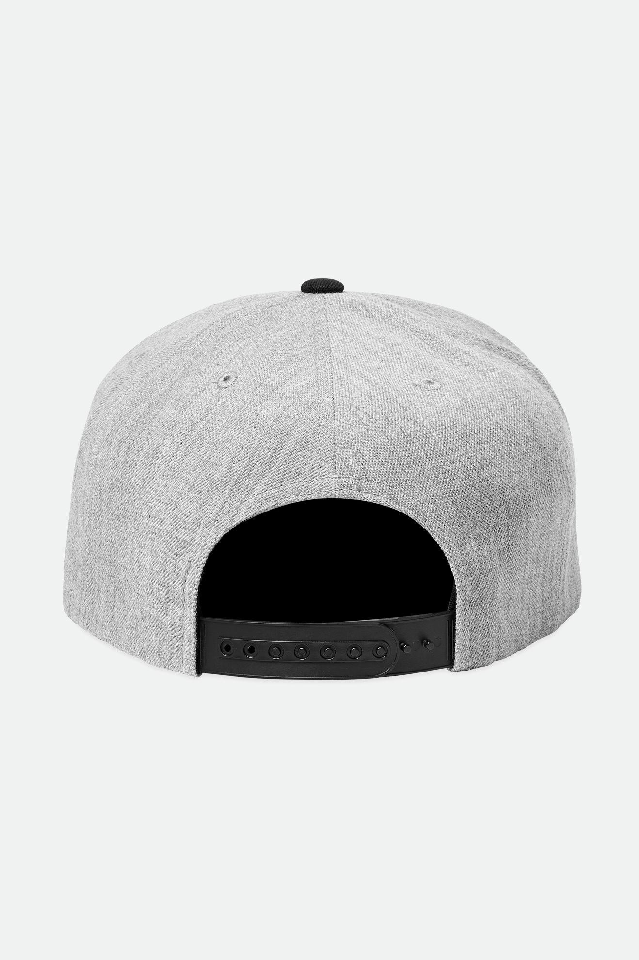 Gorras Brixton Oath III Hombre Gris Claro Negras | FYDL27038