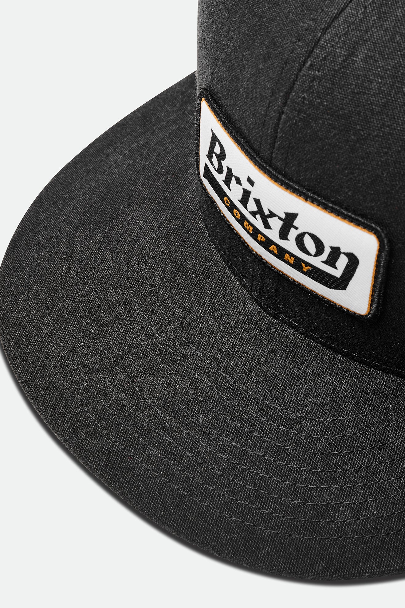 Gorras Brixton Steadfast HP Hombre Negras | BVAU95736