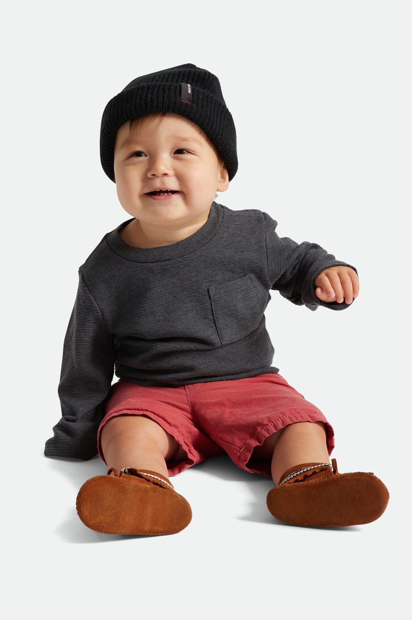 Gorros Brixton Baby Heist Hombre Negras | MJNS10467