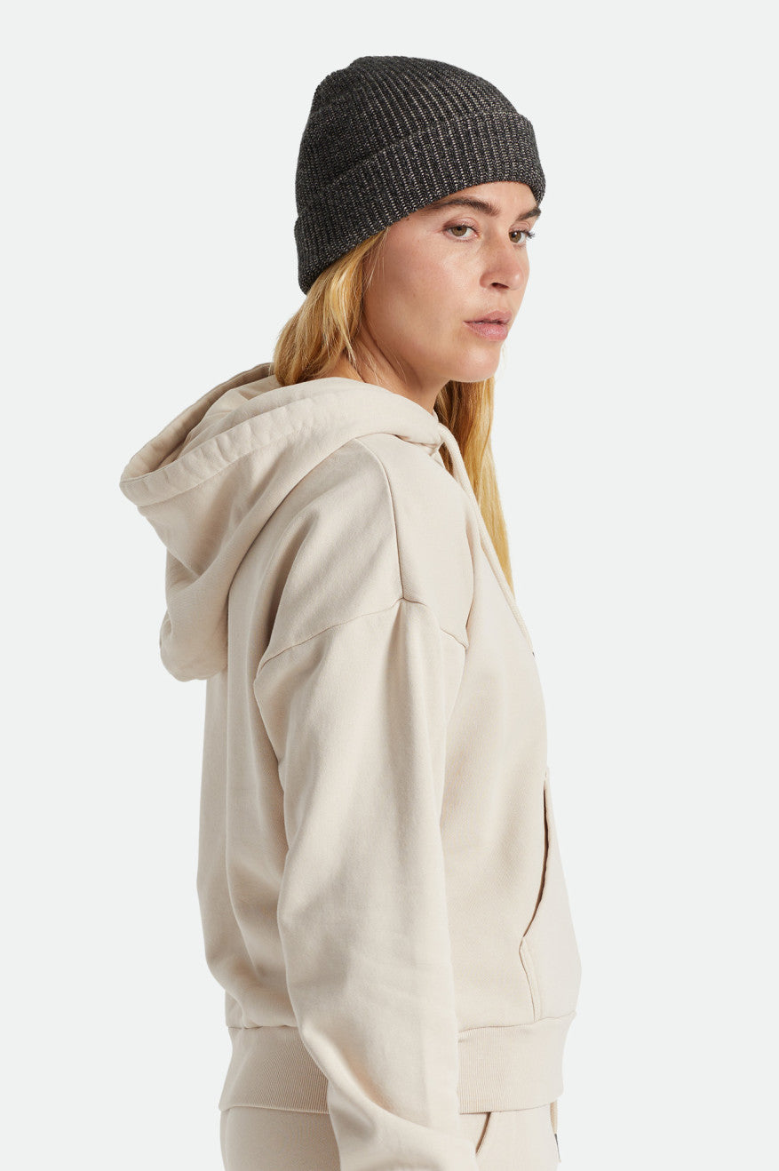 Gorros Brixton Heist Mujer Negras Beige | ZBTS14657