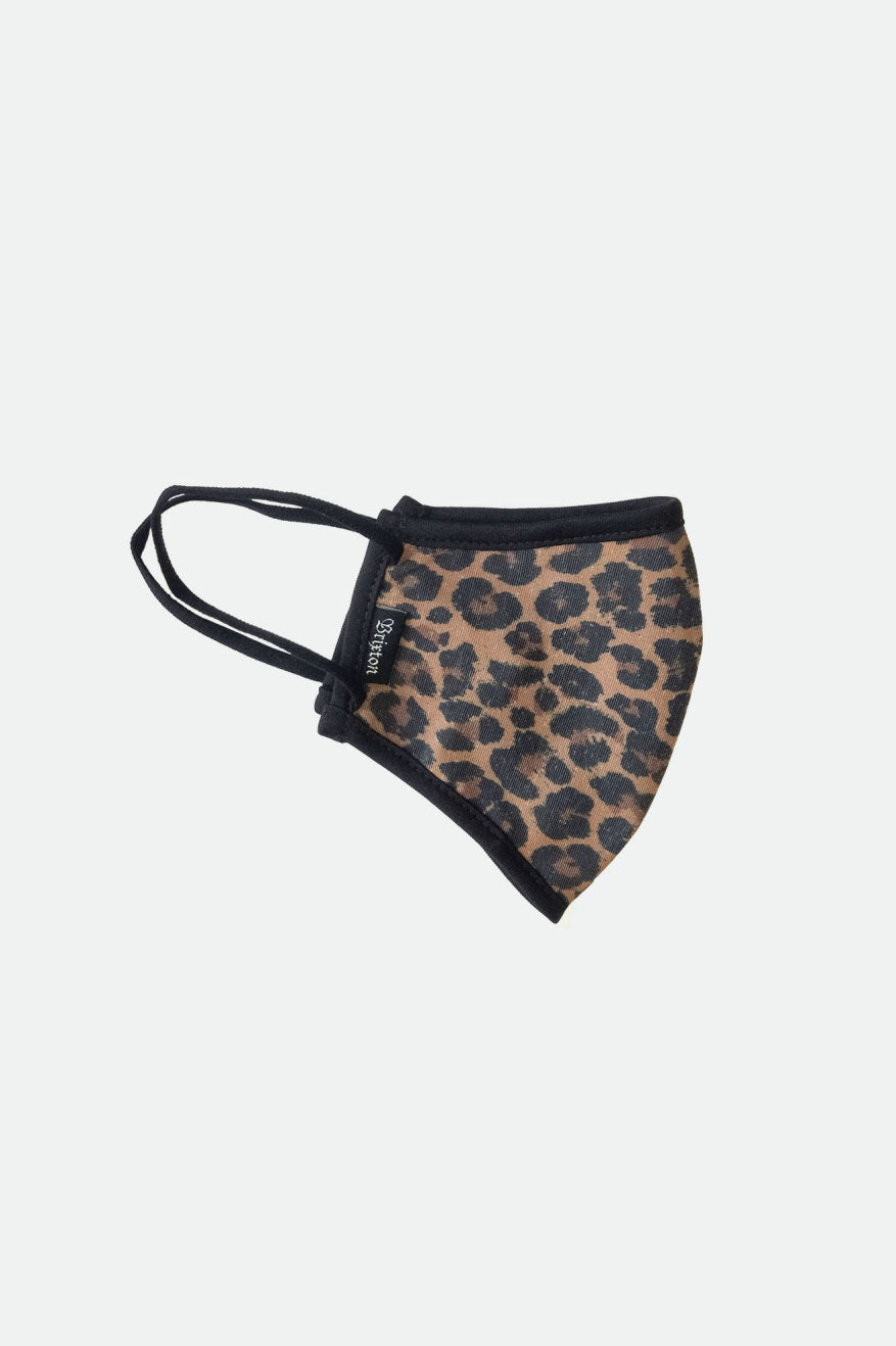 Mascarilla Brixton Antimicrobial 4-Way Stretch Unisex Leopardo | CAYO15942