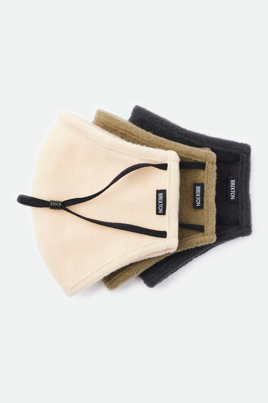 Mascarilla Brixton Arctic Fleece Unisex Beige | SLNI09678