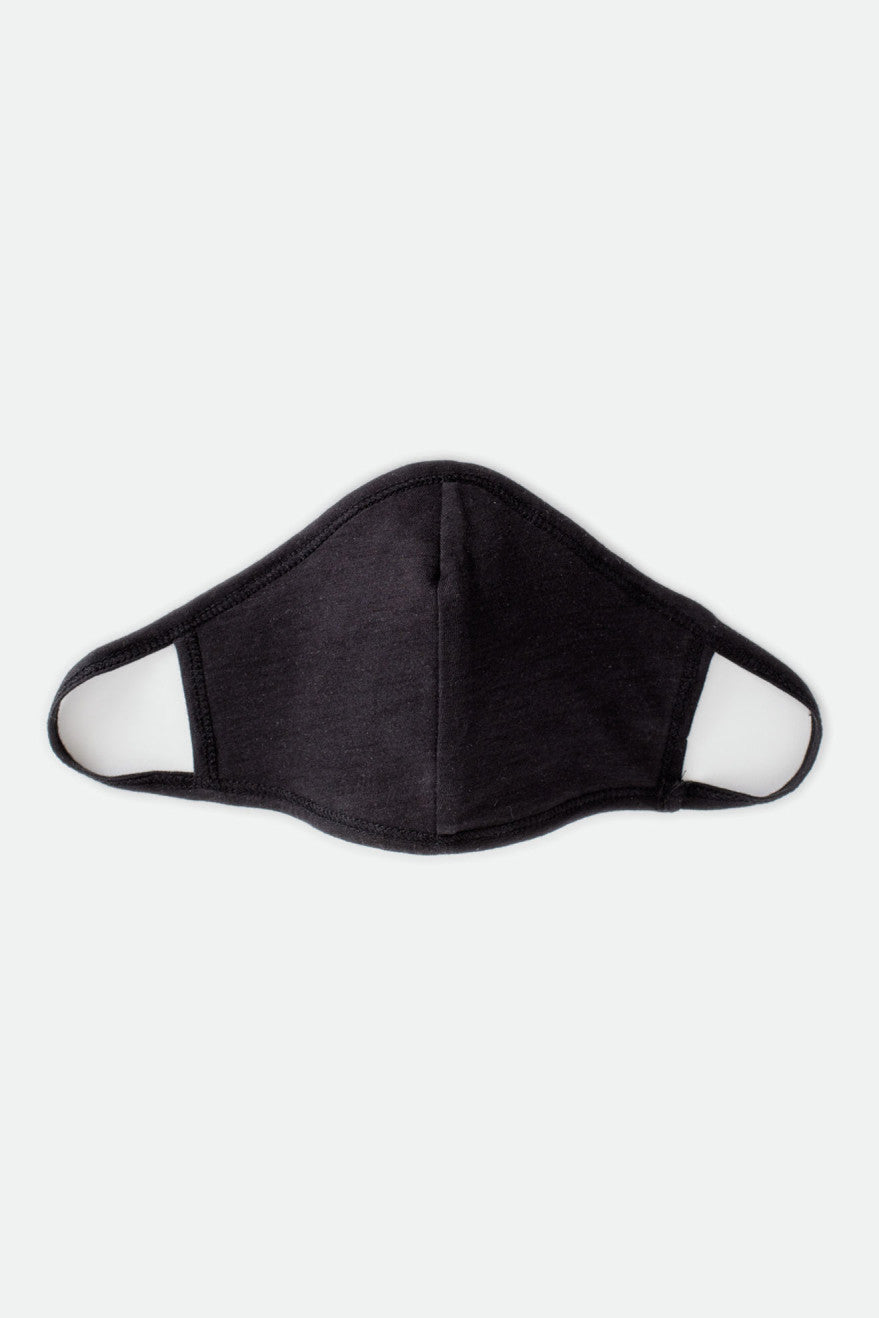 Mascarilla Brixton Reversible Unisex Negras | JWQZ91574