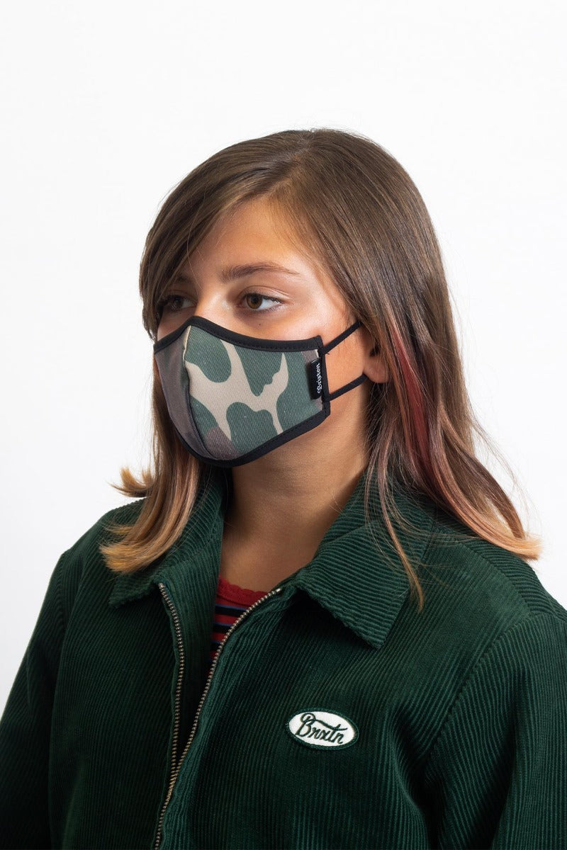 Mascarilla Brixton Youth Antimicrobial Unisex Camuflaje | GYWN38067