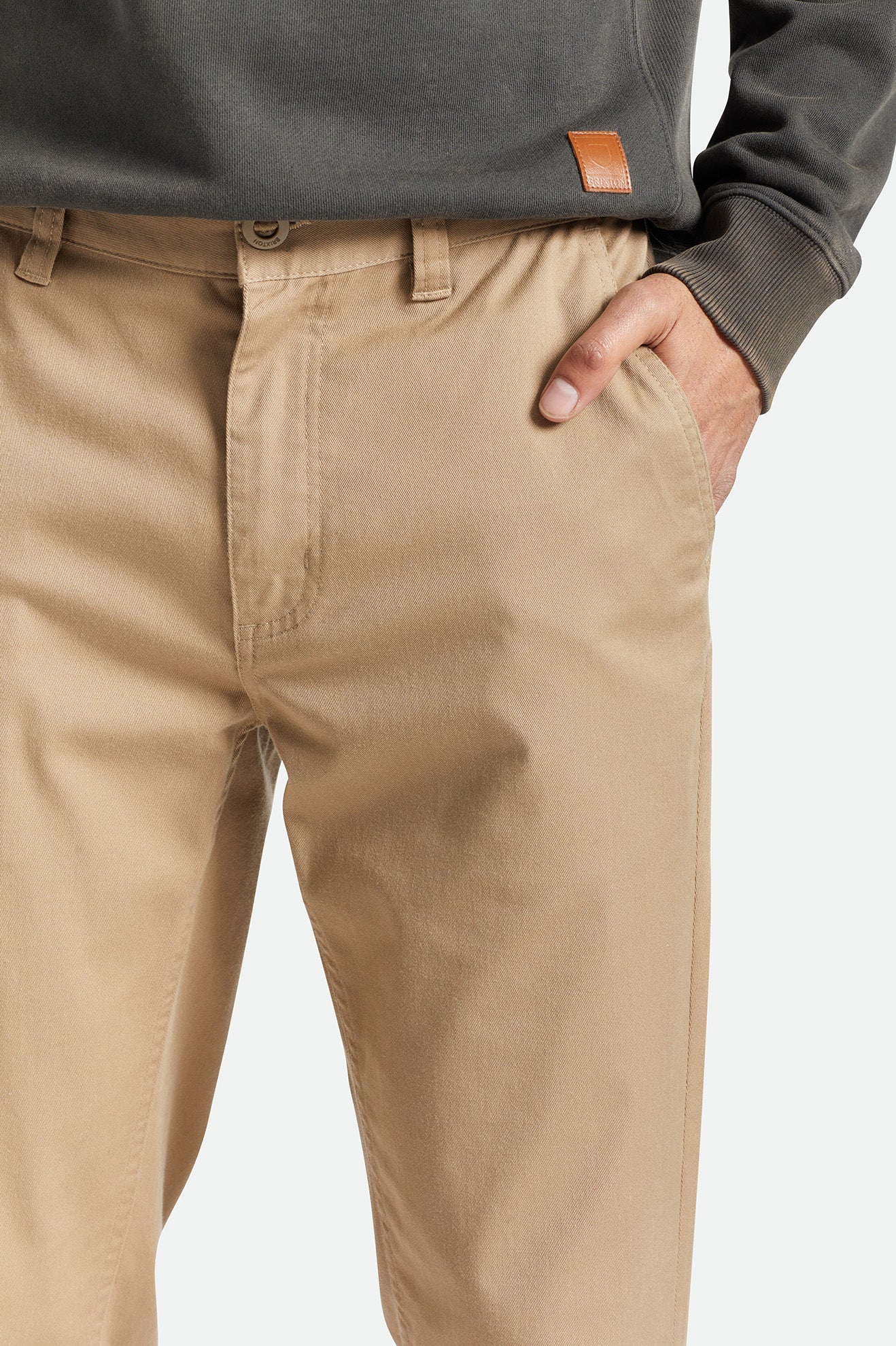 Pantalones Brixton Choice Chino Hombre Kaki | WIFE69018