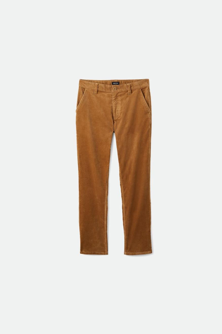 Pantalones Brixton Choice Chino Regular Hombre Kaki | DINE83170