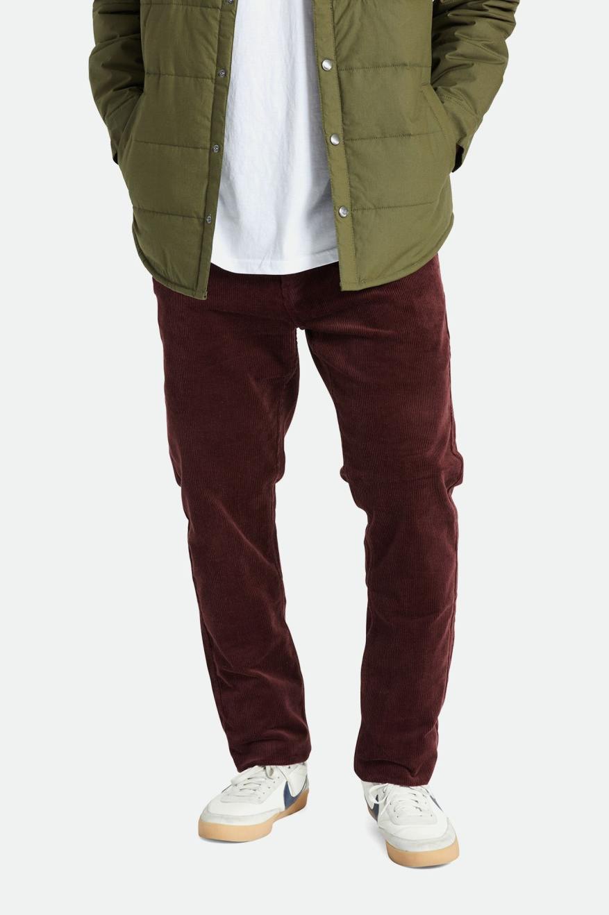 Pantalones Brixton Choice Chino Regular Hombre Rojas | GUPK38019