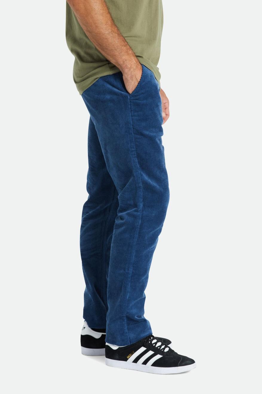 Pantalones Brixton Choice Chino Regular Hombre Azules | HSKE91076