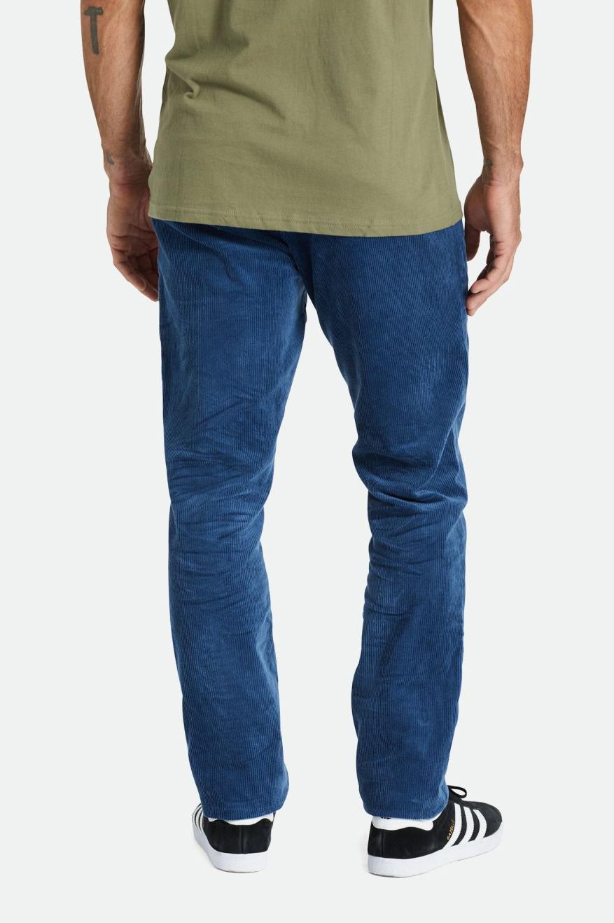 Pantalones Brixton Choice Chino Regular Hombre Azules | HSKE91076