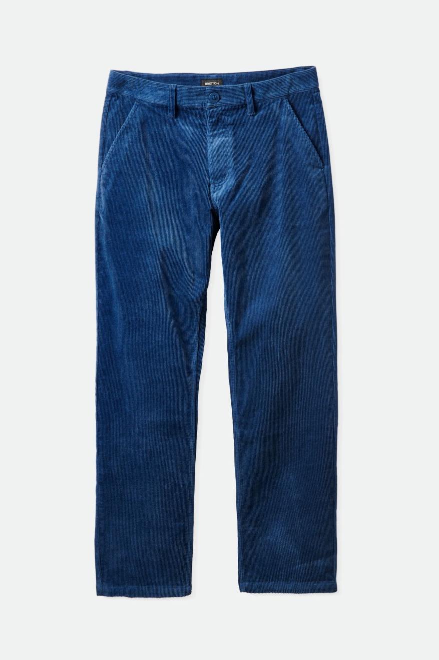 Pantalones Brixton Choice Chino Regular Hombre Azules | HSKE91076