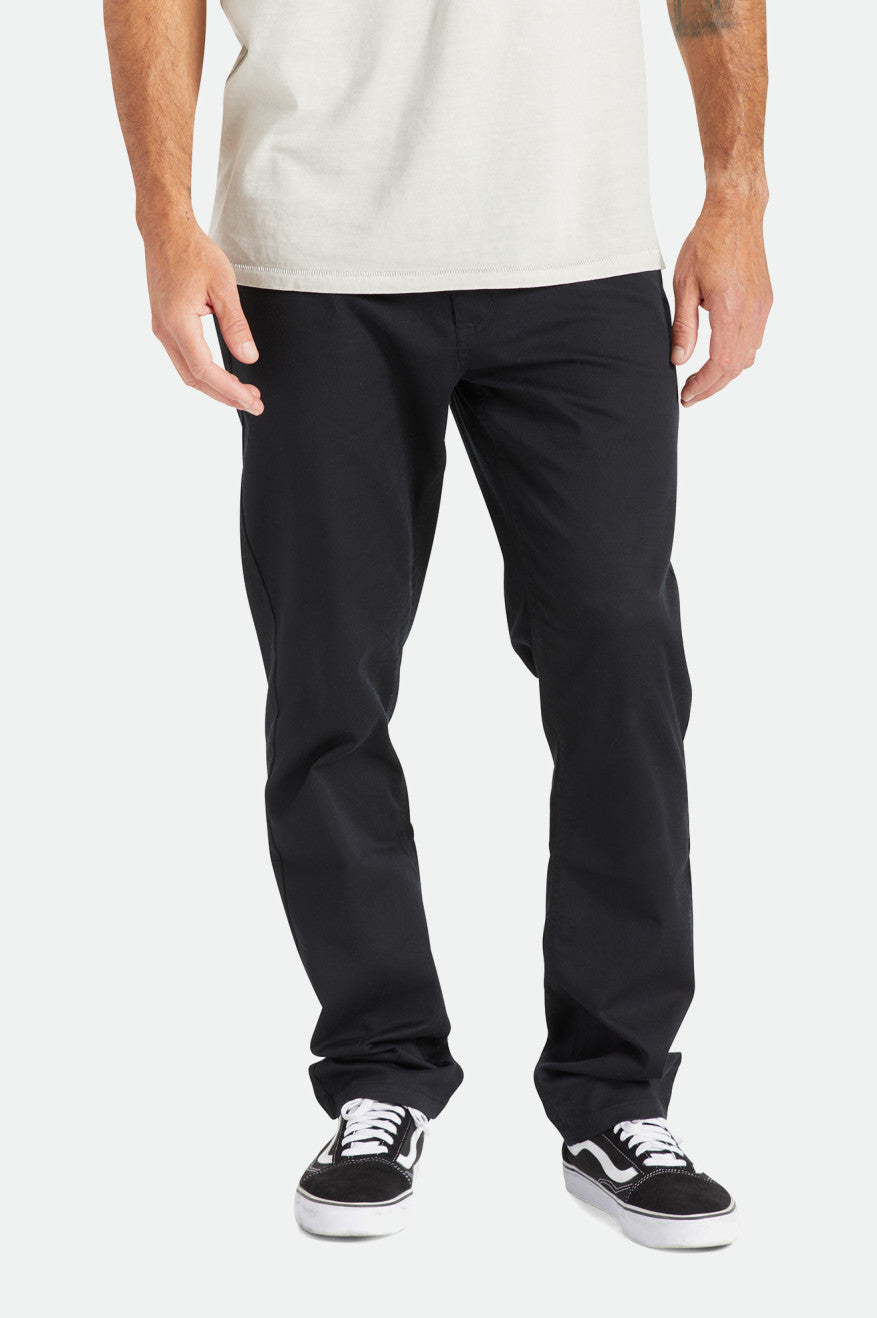 Pantalones Brixton Choice Chino Regular Hombre Negras | WTFN64153