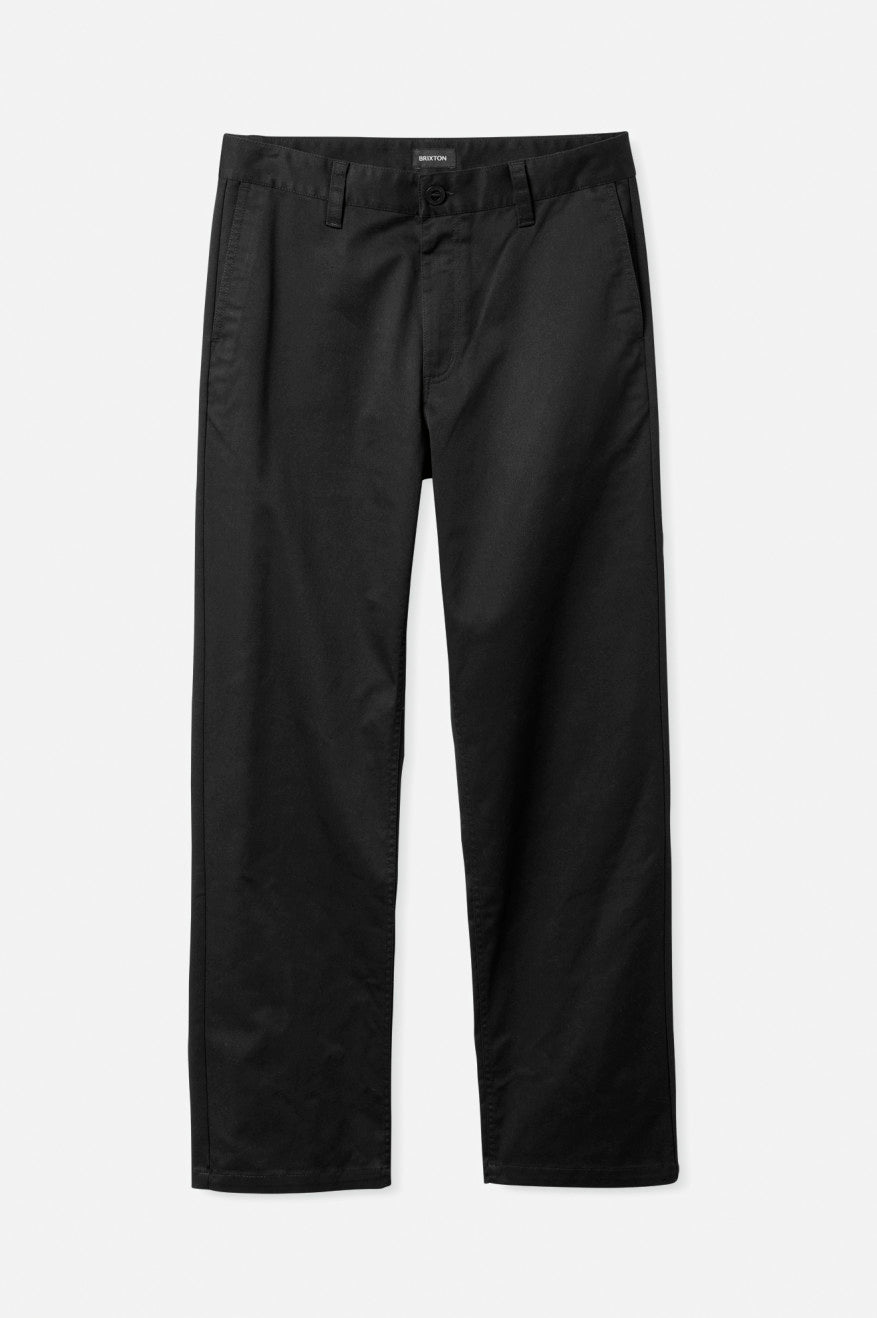 Pantalones Brixton Choice Chino Relaxed Hombre Negras | CNAR62503