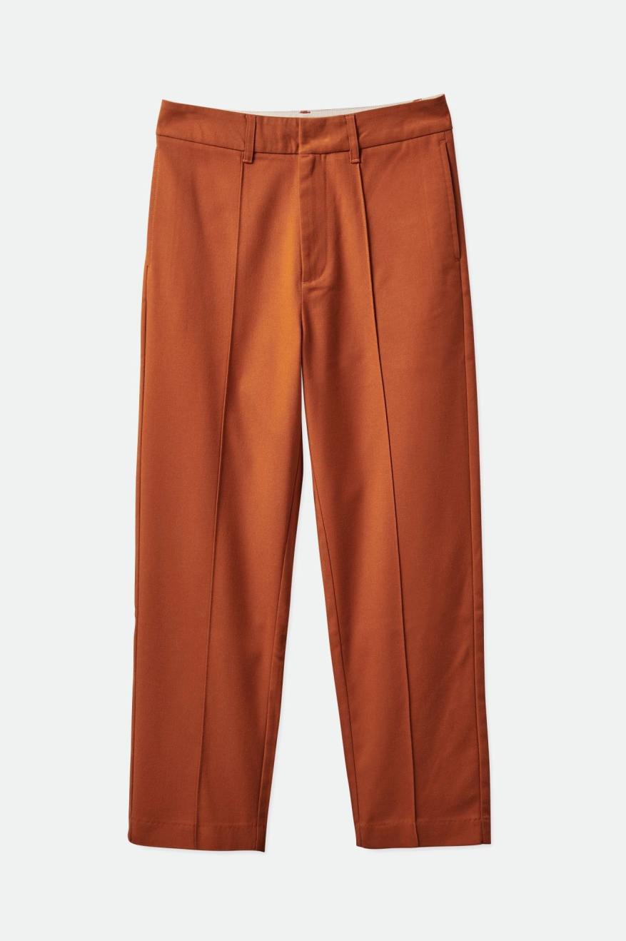 Pantalones Brixton Retro Trouser Mujer Naranjas | FKNG78520