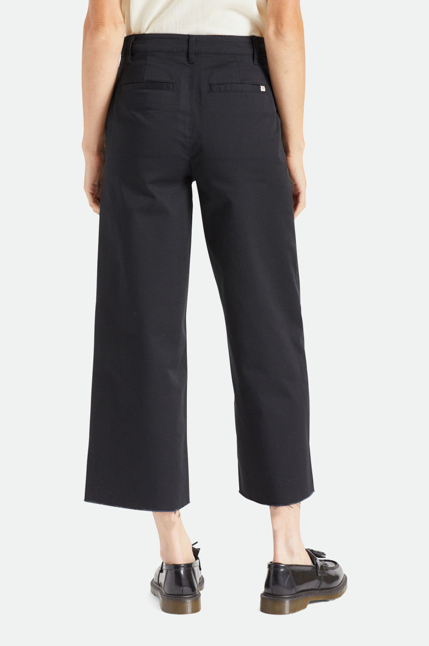 Pantalones Brixton Victory Anchos Leg Mujer Negras | TYKC58672