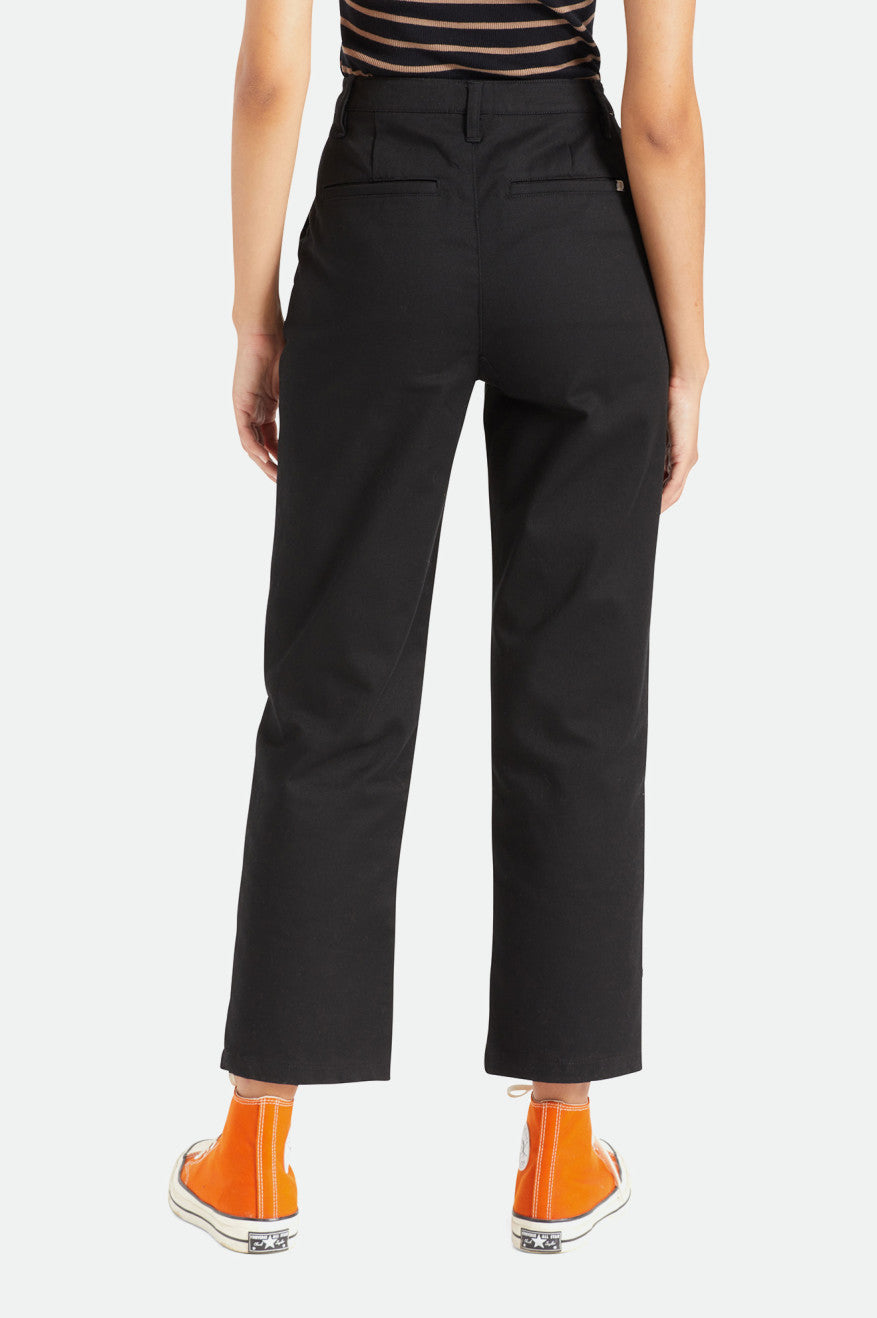 Pantalones Brixton Victory Mujer Negras | CJQX69523