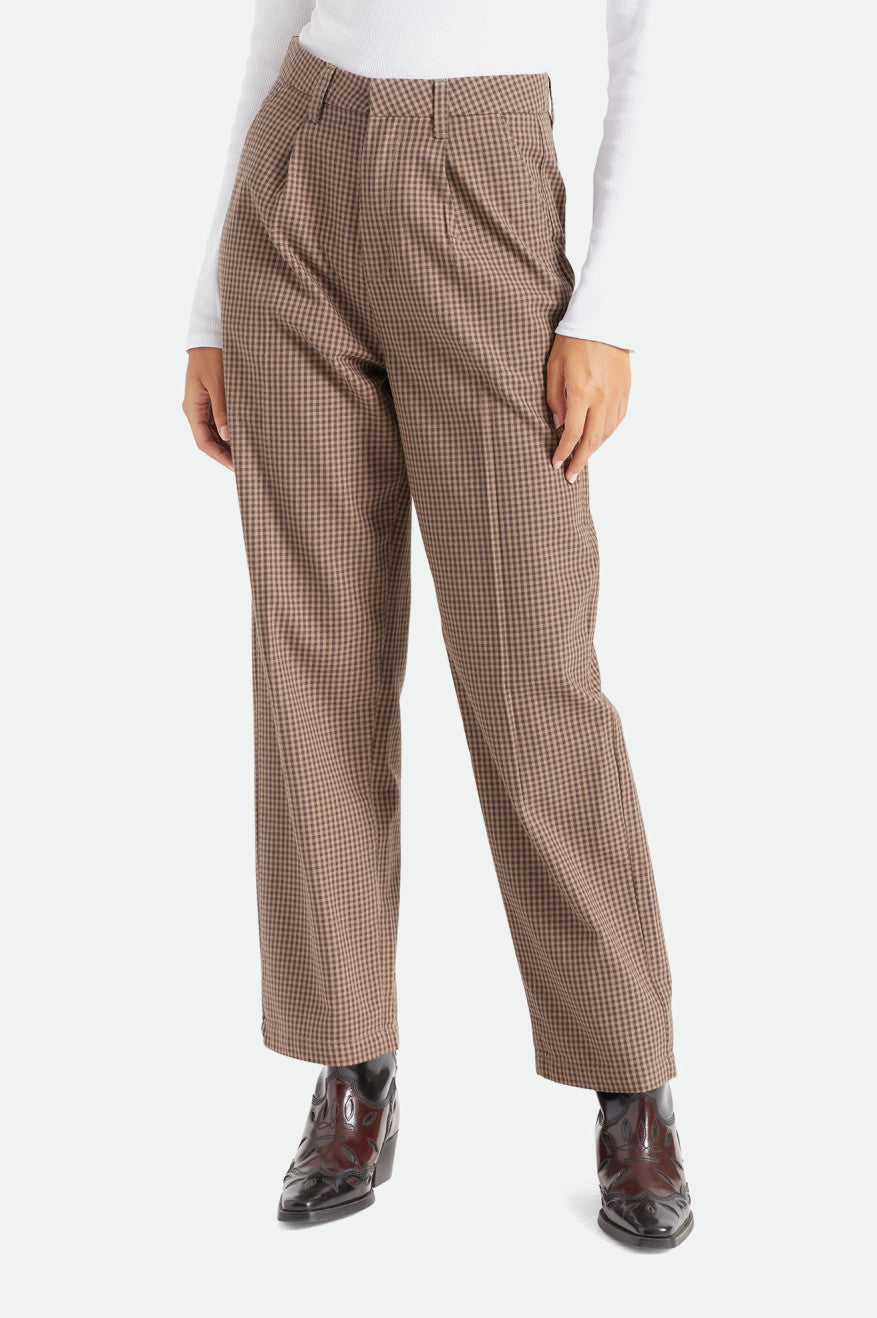 Pantalones Brixton Victory Trouser Mujer Verde Oscuro | EOTX17062