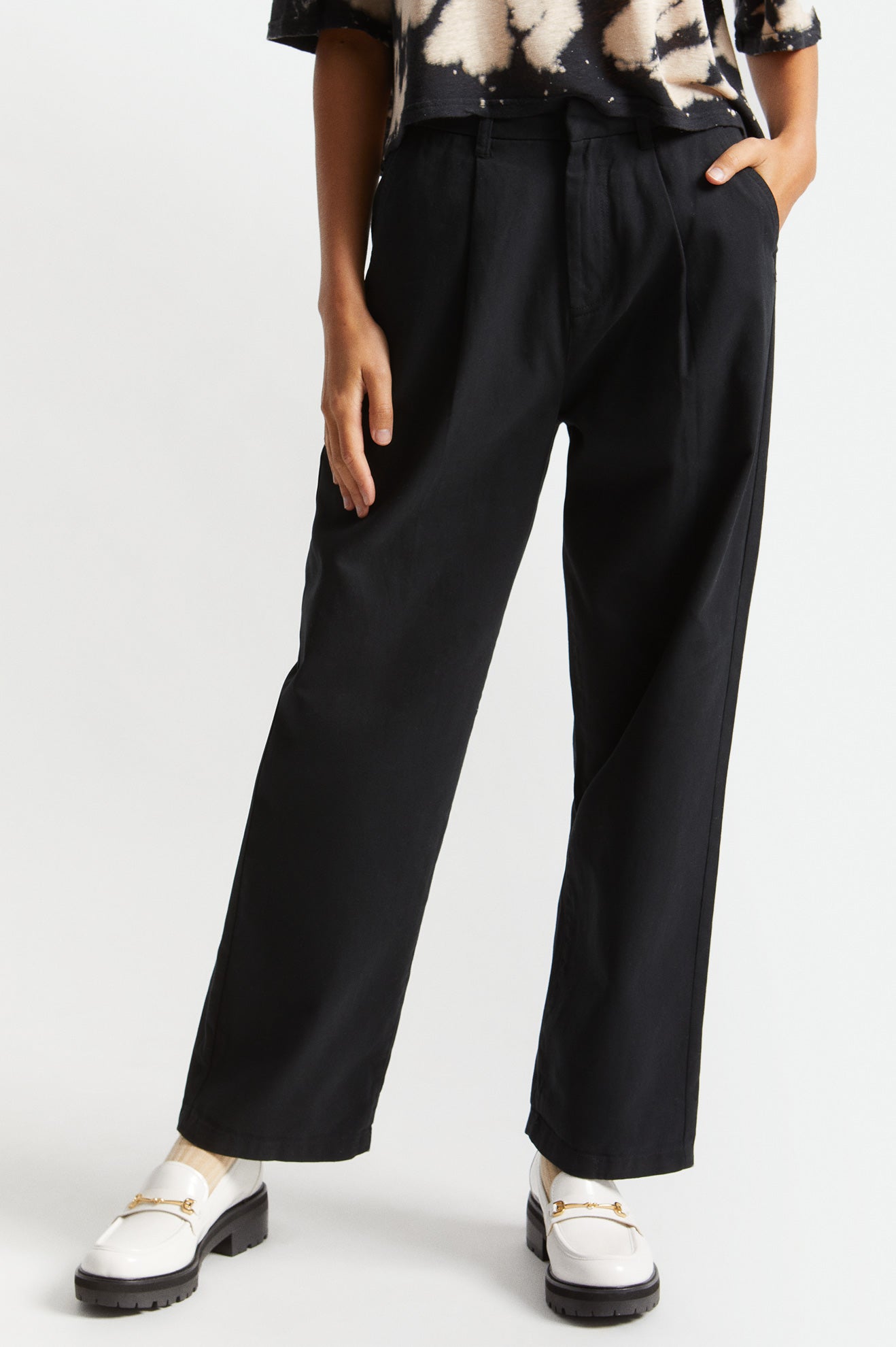 Pantalones Brixton Victory Trouser Mujer Negras | YHEA61023