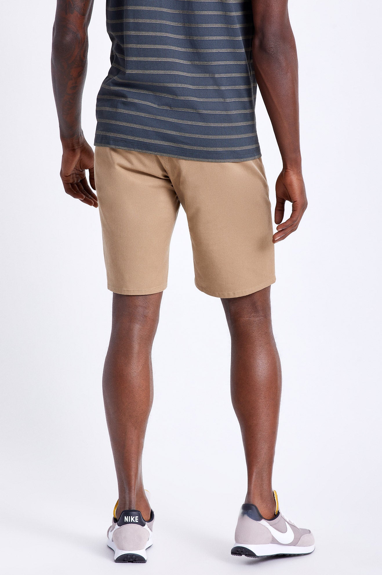 Pantalones Cortos Brixton Choice Chino Hombre Kaki | DNJY70861