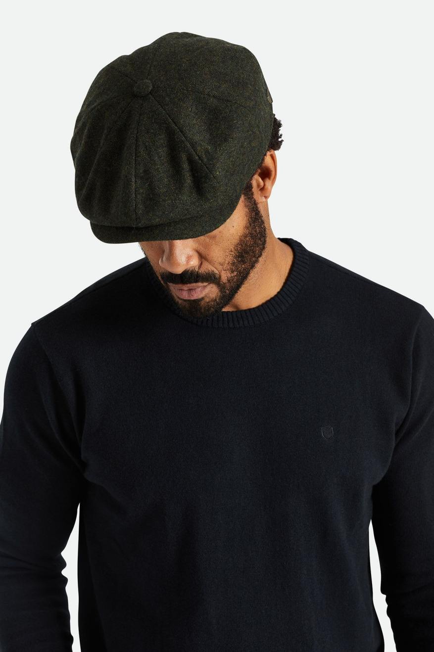 Sombreros Brixton Brood Baggy Snap Hombre Verde | TGHP75829