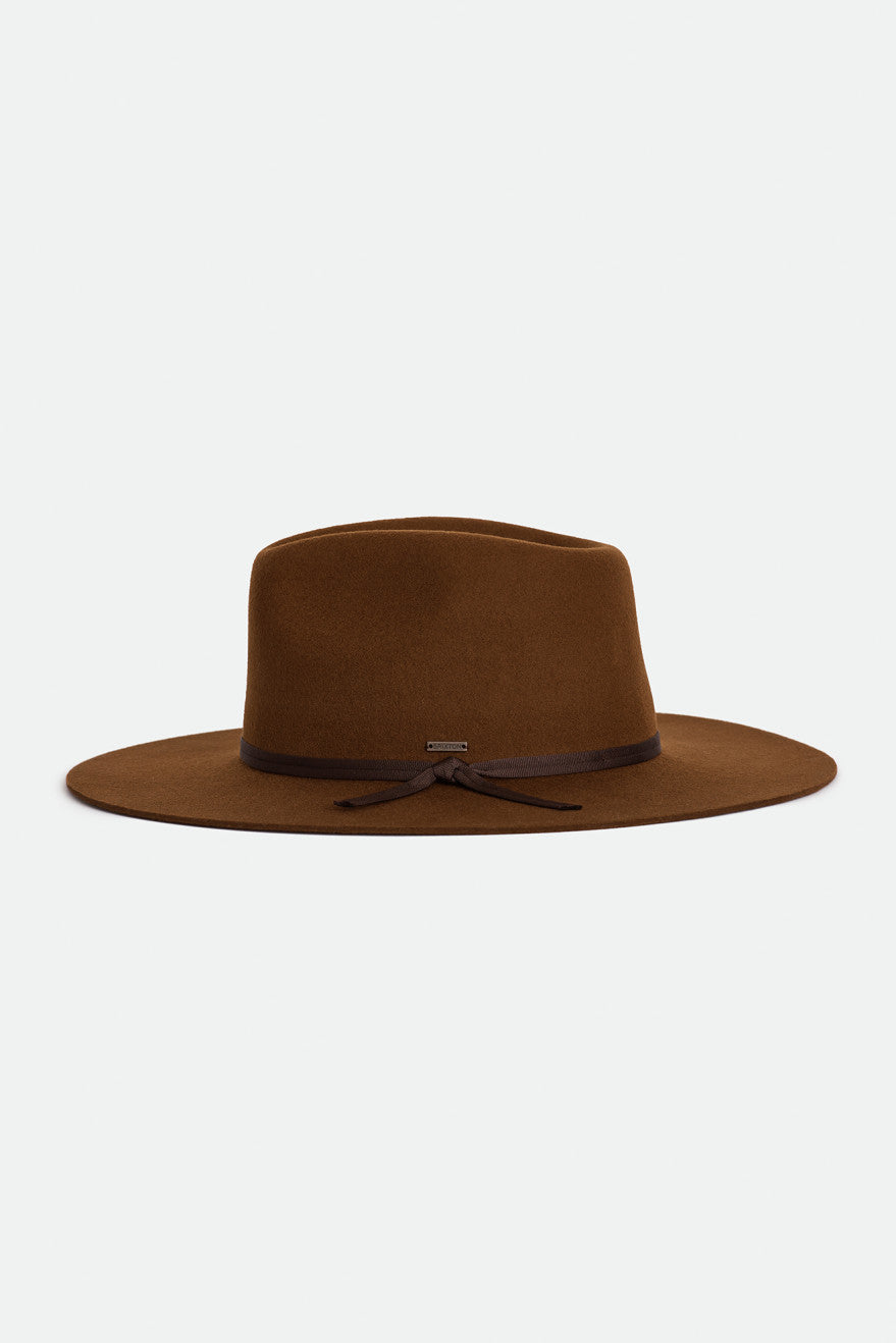 Sombreros Brixton Cohen Cowboy Hat Mujer Cafe | HMEU69283