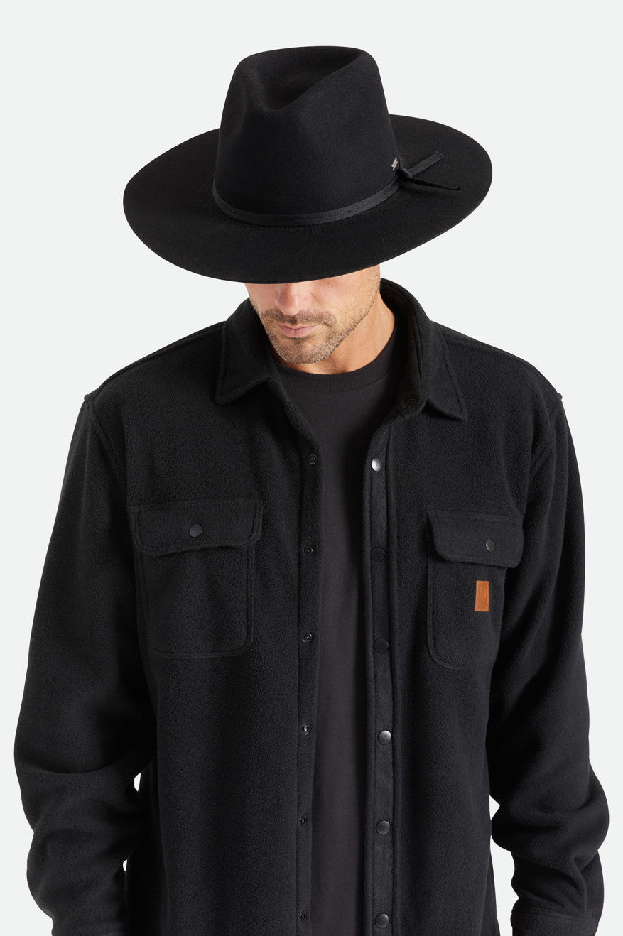 Sombreros Brixton Cohen Cowboy Hat Mujer Negras | PADT56392