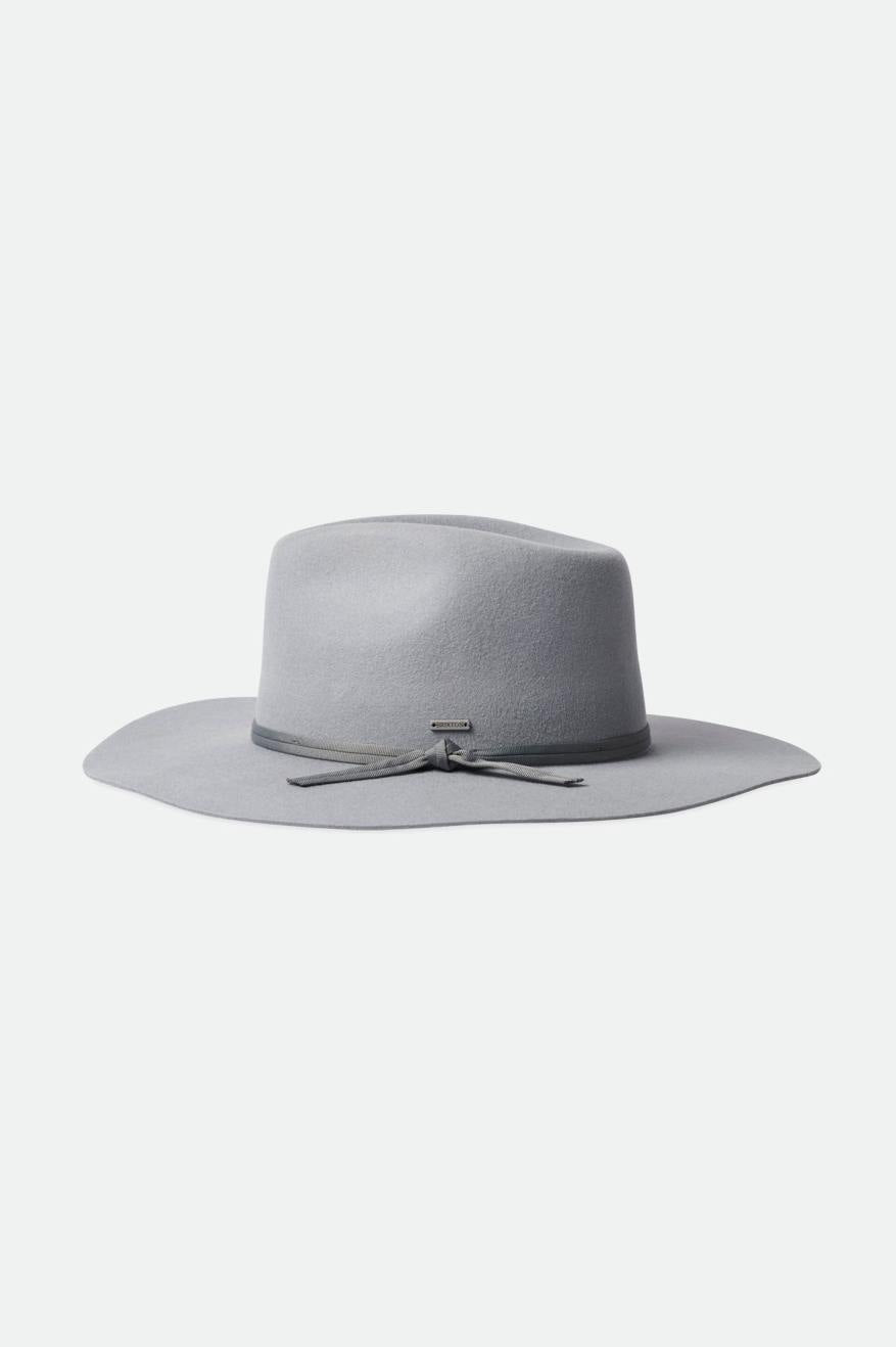 Sombreros Brixton Cohen Cowboy Hat Mujer Gris Claro | YRTO42389