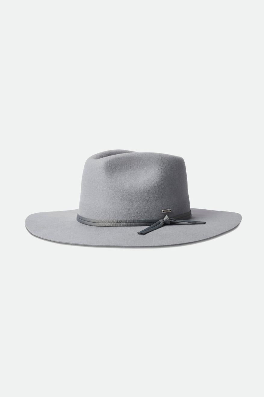 Sombreros Brixton Cohen Cowboy Hat Mujer Gris Claro | YRTO42389