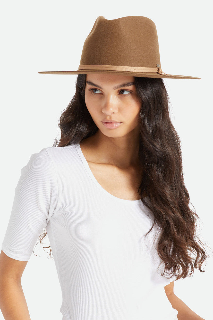 Sombreros Brixton Cohen Cowboy Hombre Beige | GTBY86754