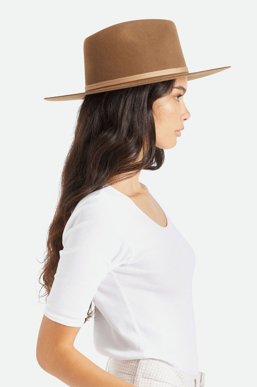 Sombreros Brixton Cohen Cowboy Hombre Beige | GTBY86754