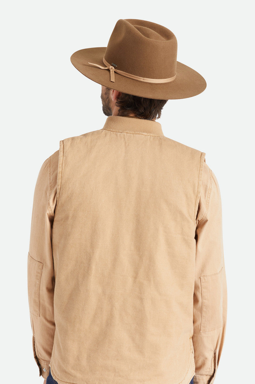 Sombreros Brixton Cohen Cowboy Hombre Beige | GTBY86754