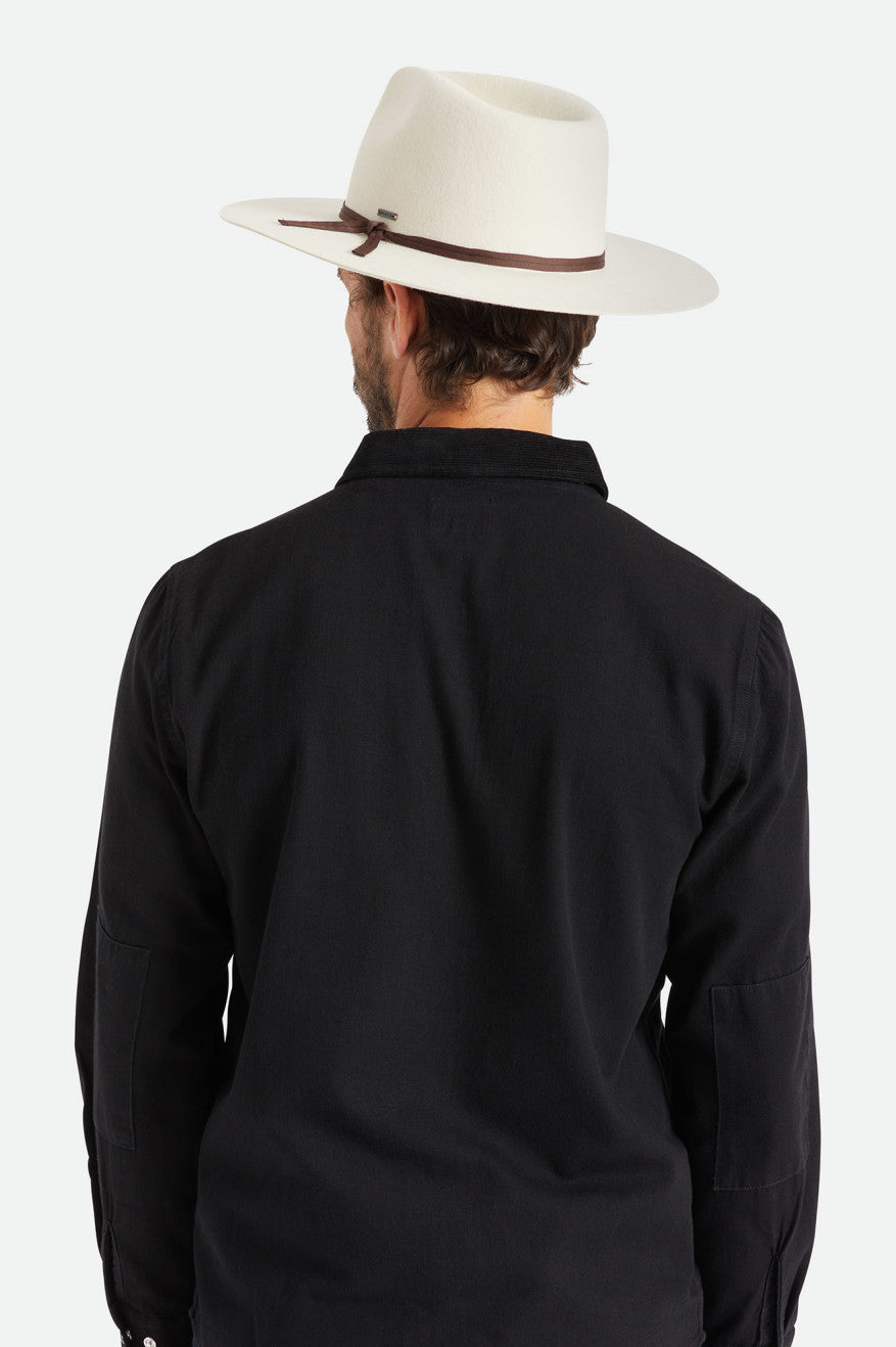 Sombreros Brixton Cohen Cowboy Hombre Blancas | WVFK87051