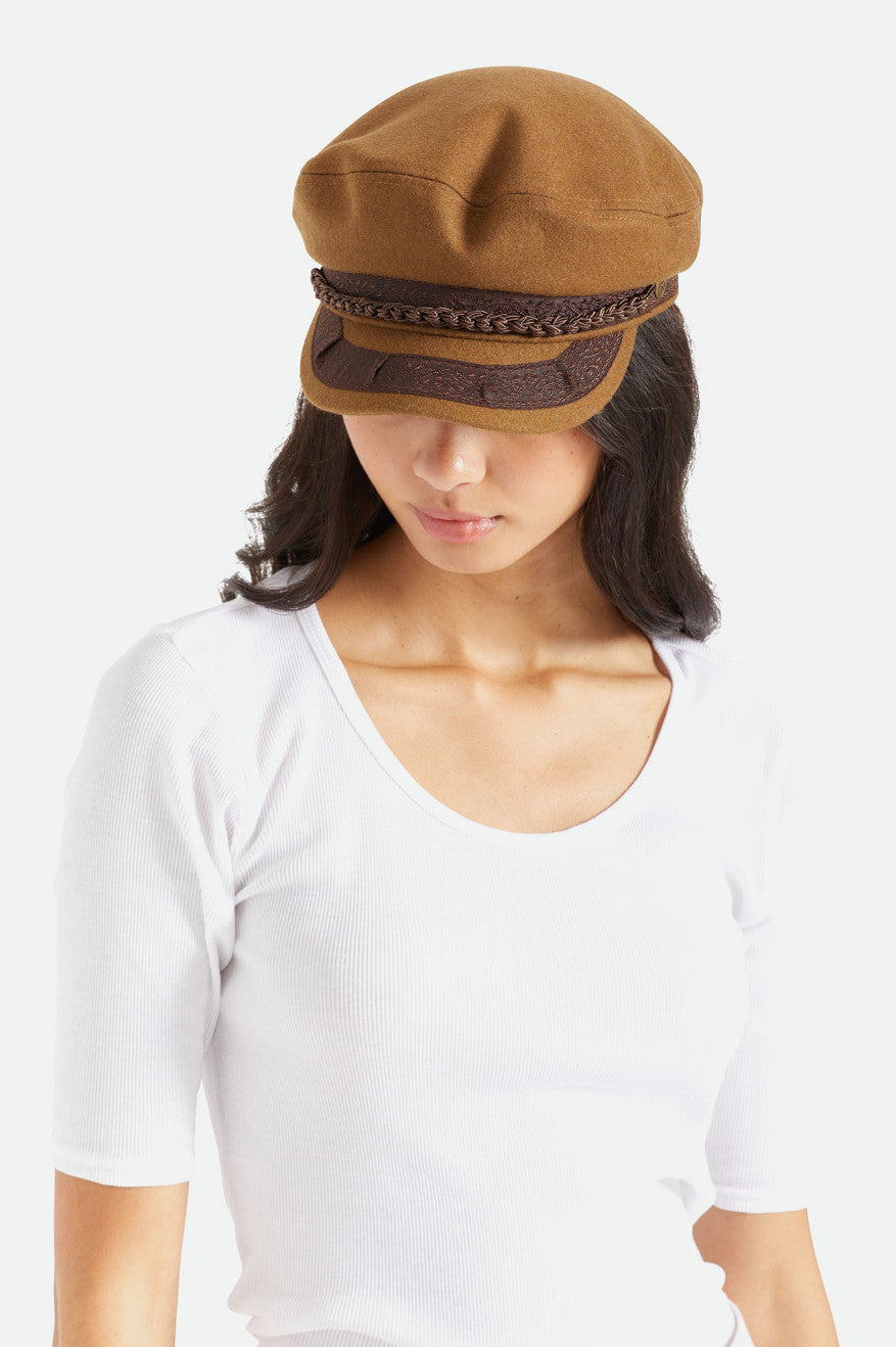 Sombreros Brixton Fiddler Reserve Mujer Marrones | KLIM13762