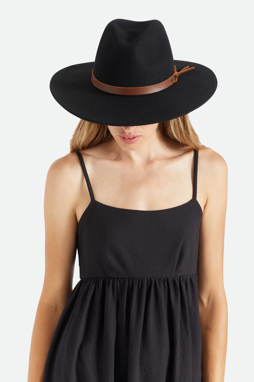 Sombreros Brixton Field Proper Hat Mujer Negras | HOCQ01274