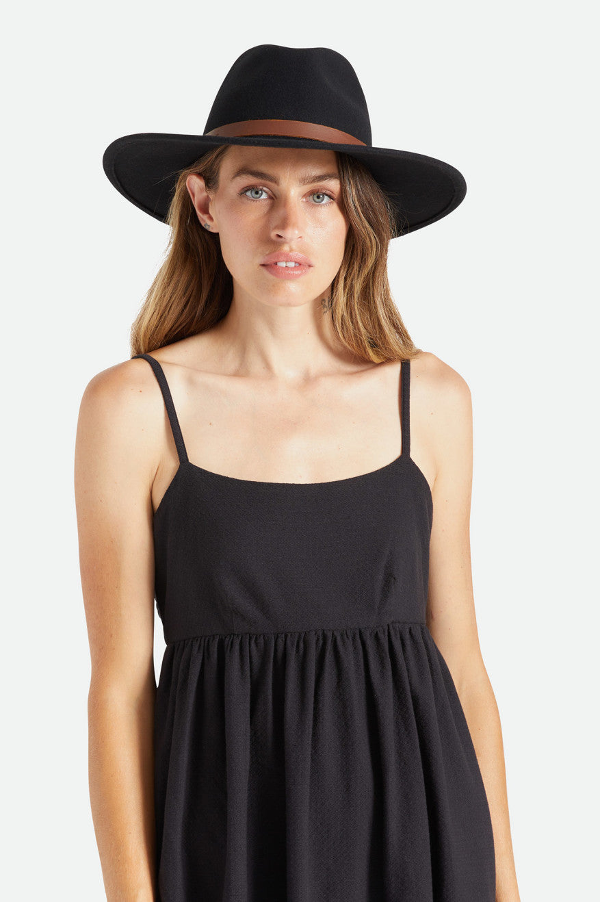 Sombreros Brixton Field Proper Hat Mujer Negras | HOCQ01274