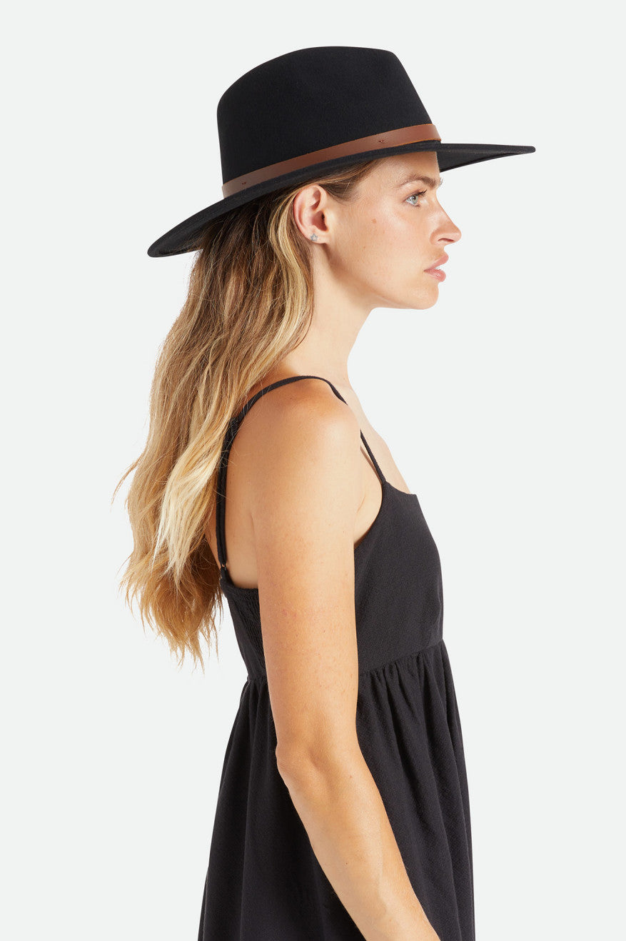 Sombreros Brixton Field Proper Hat Mujer Negras | HOCQ01274