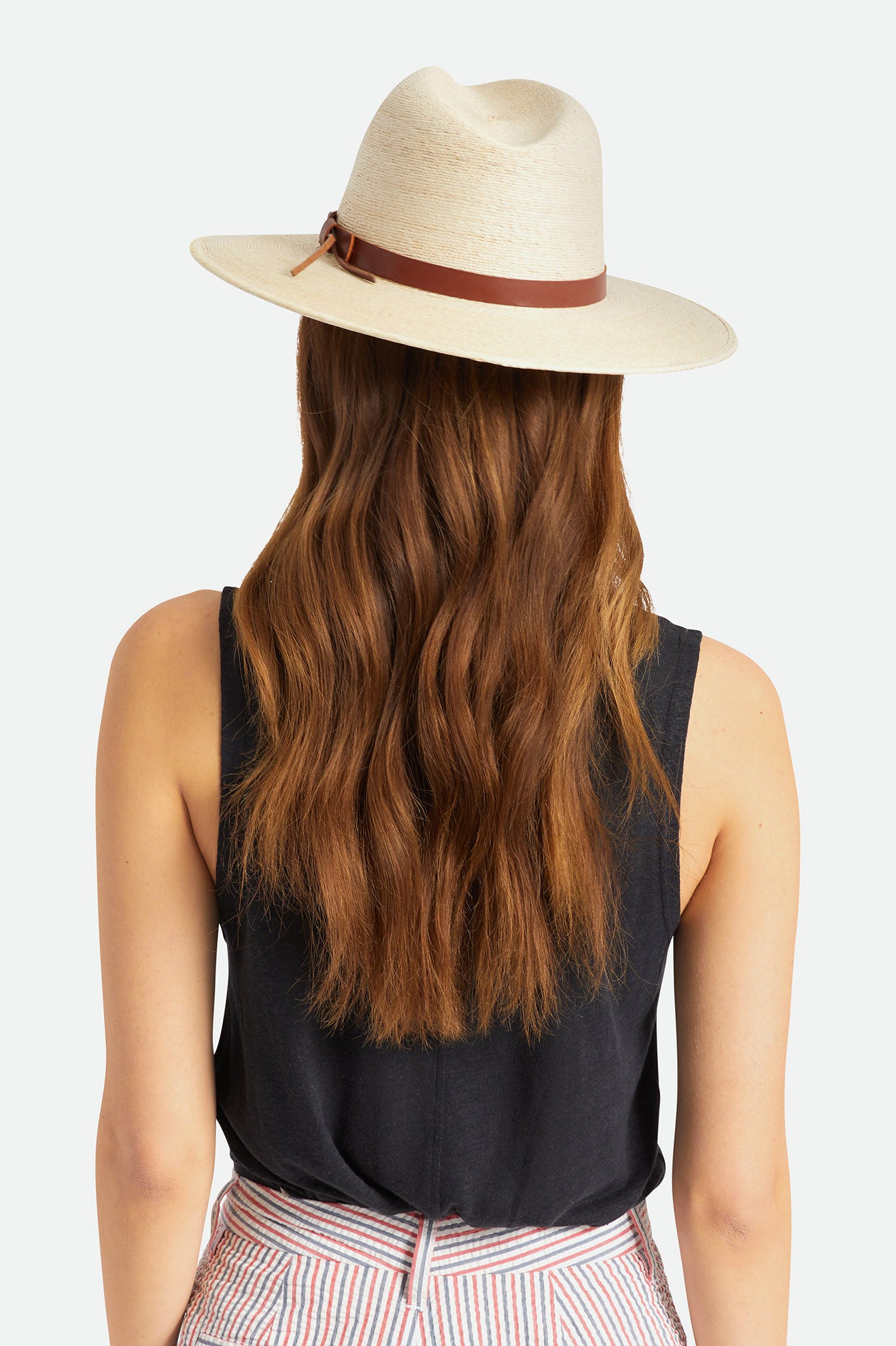 Sombreros Brixton Field Proper Straw Hat Mujer Beige | YLCV28795