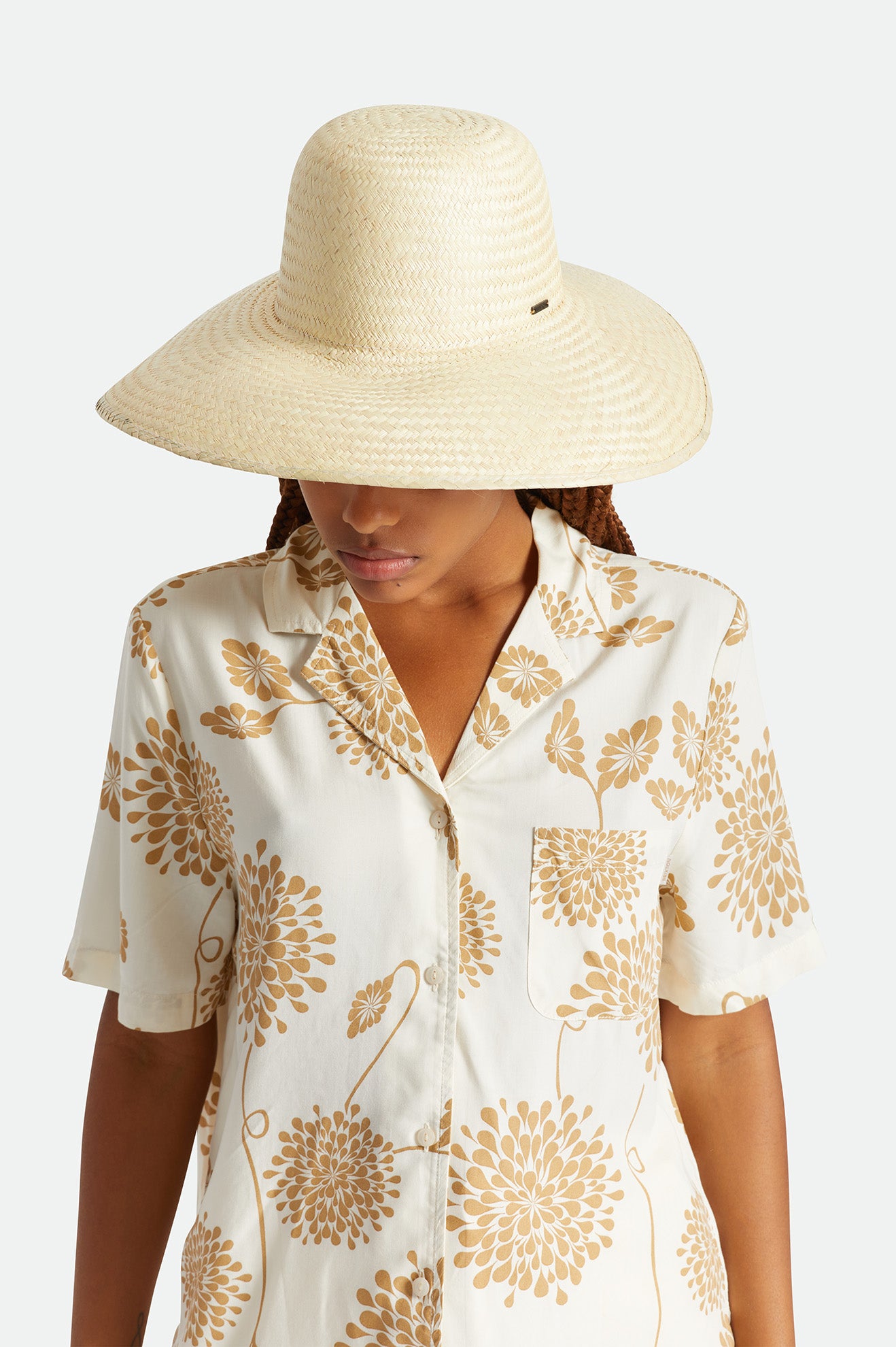 Sombreros Brixton Janae Sun Hat Mujer Beige | YUSL92681