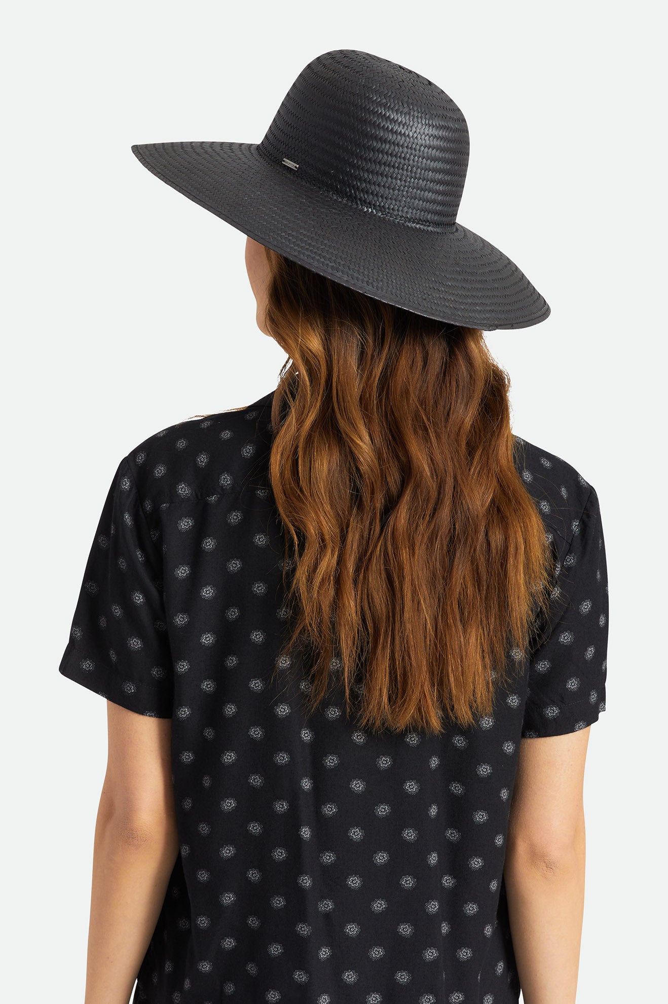 Sombreros Brixton Janae Sun Hat Mujer Negras | YLDB40392