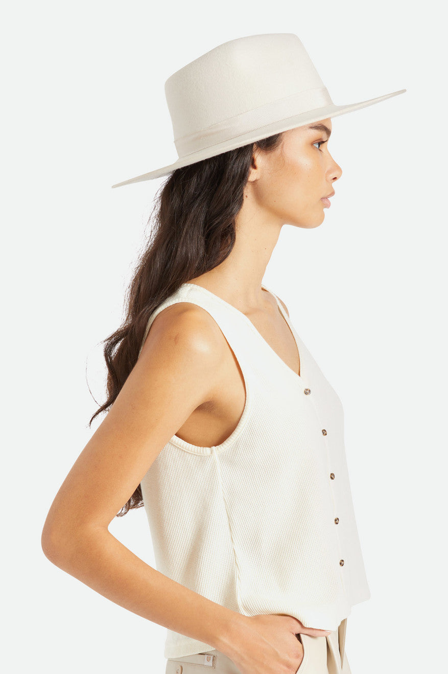 Sombreros Brixton Jo Rancher Hat Mujer Blancas | ZJFQ84579