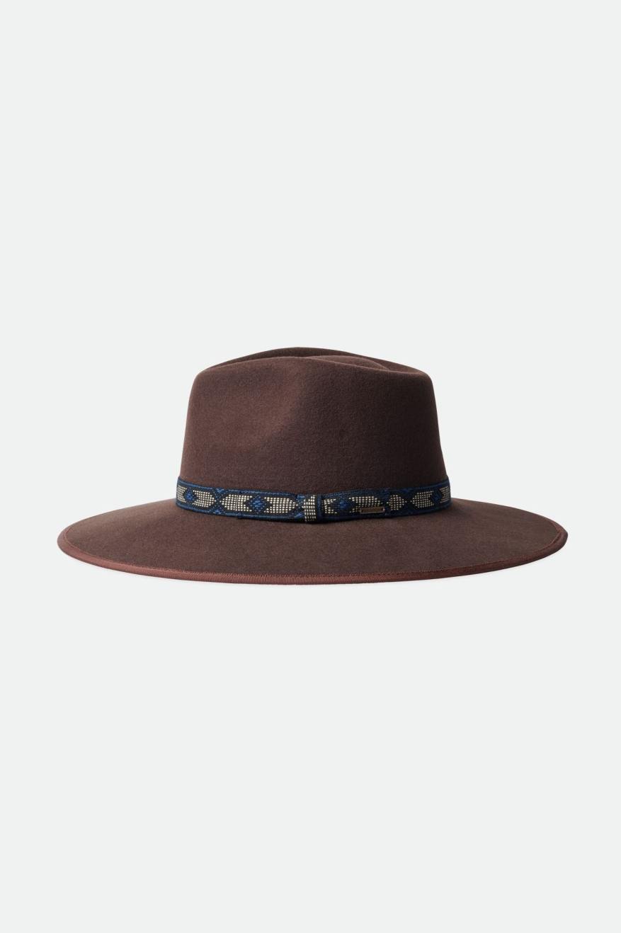 Sombreros Brixton Jo Rancher Hat Mujer Marrones Oscuro | OGKZ34291