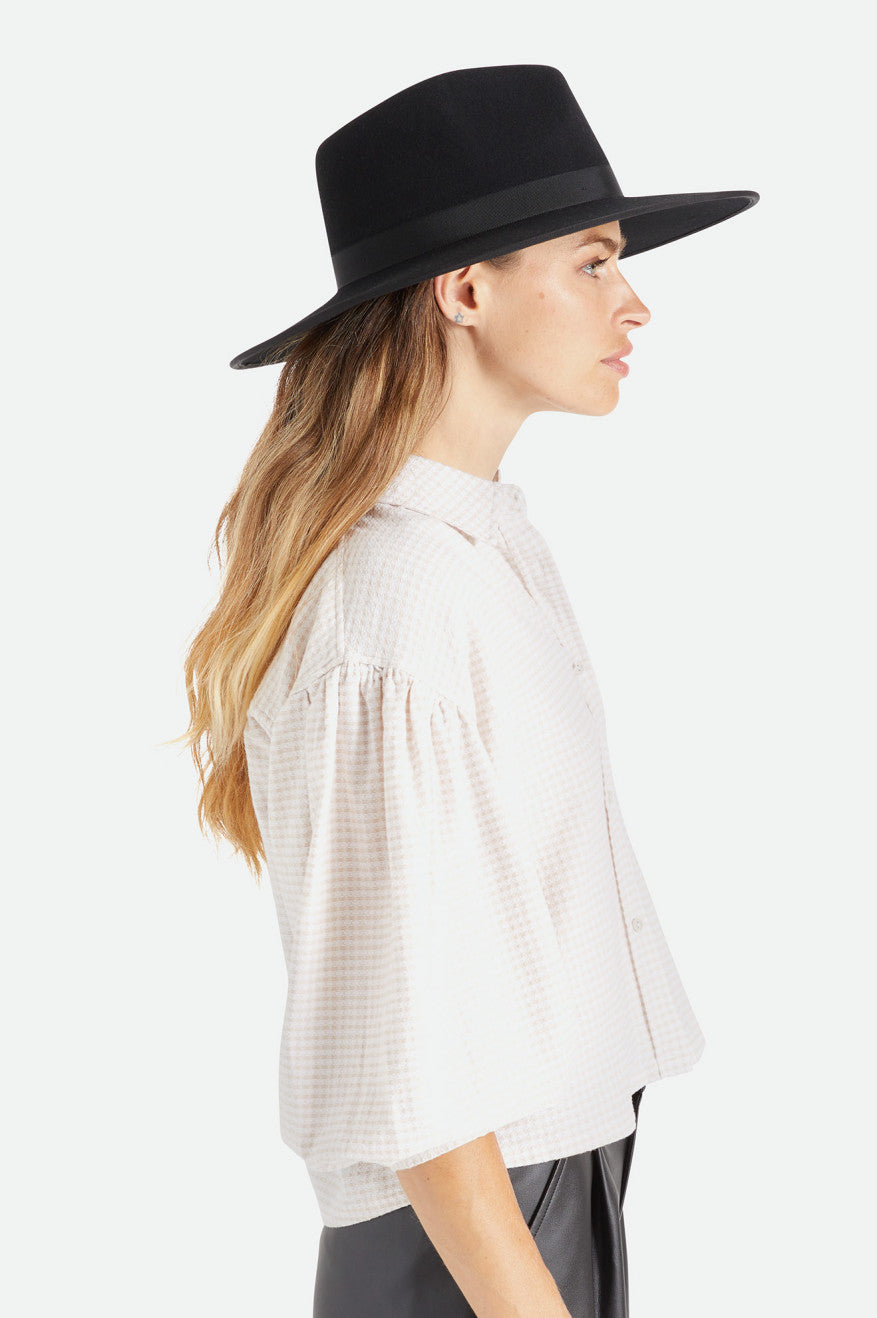 Sombreros Brixton Jo Rancher Hat Mujer Negras | UTRC75921