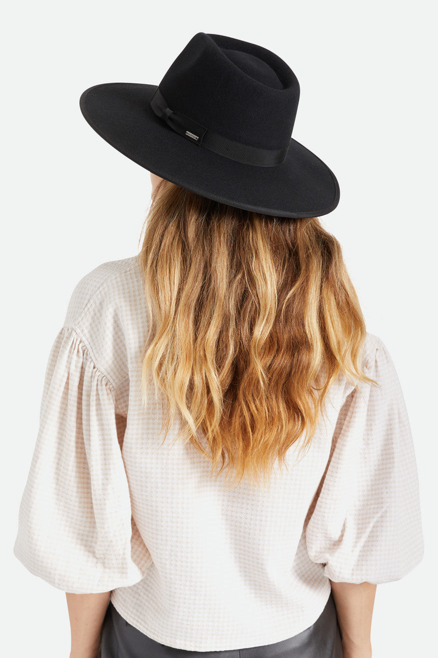 Sombreros Brixton Jo Rancher Hat Mujer Negras | UTRC75921