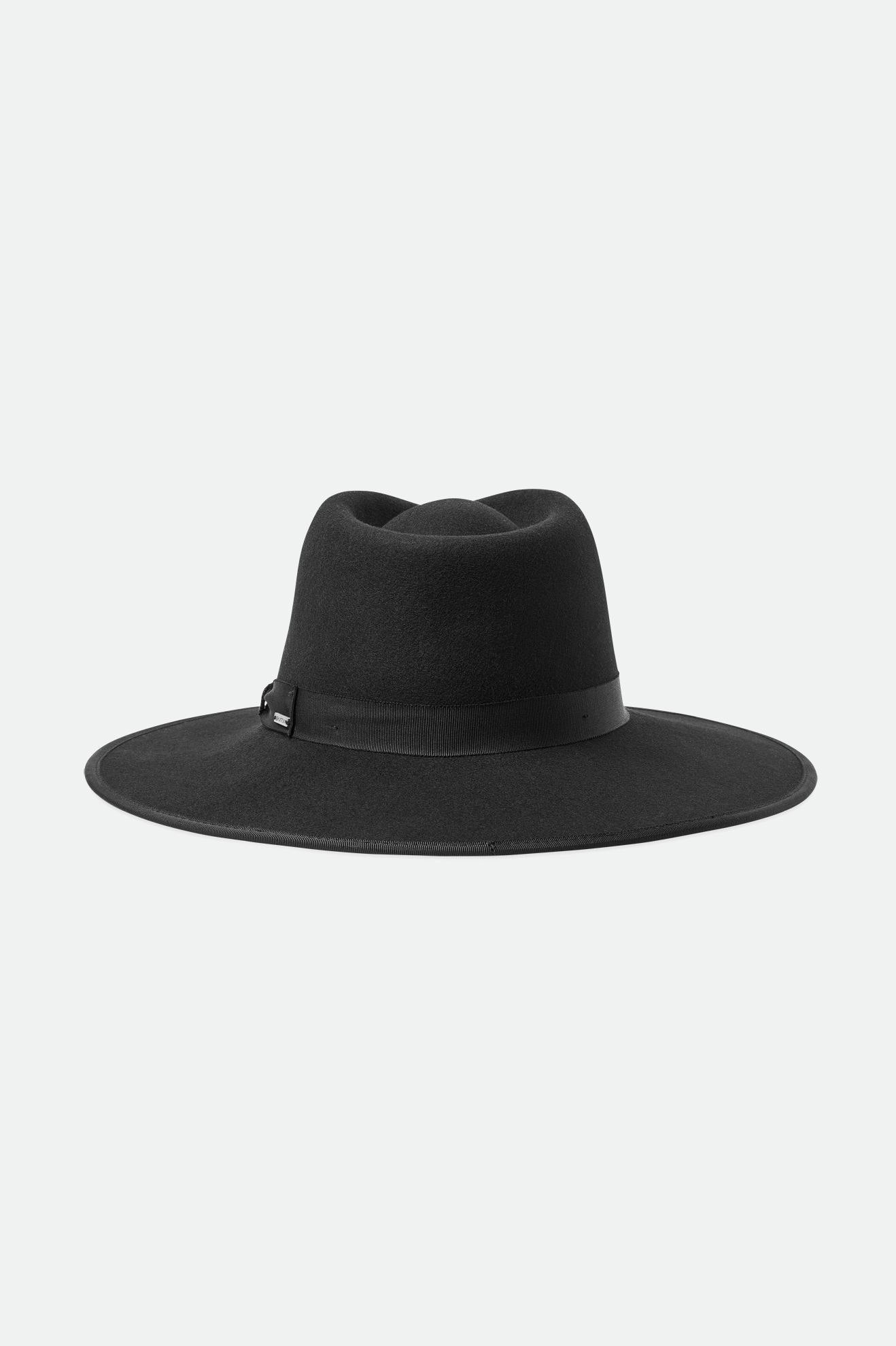 Sombreros Brixton Jo Rancher Hat Mujer Negras | UTRC75921